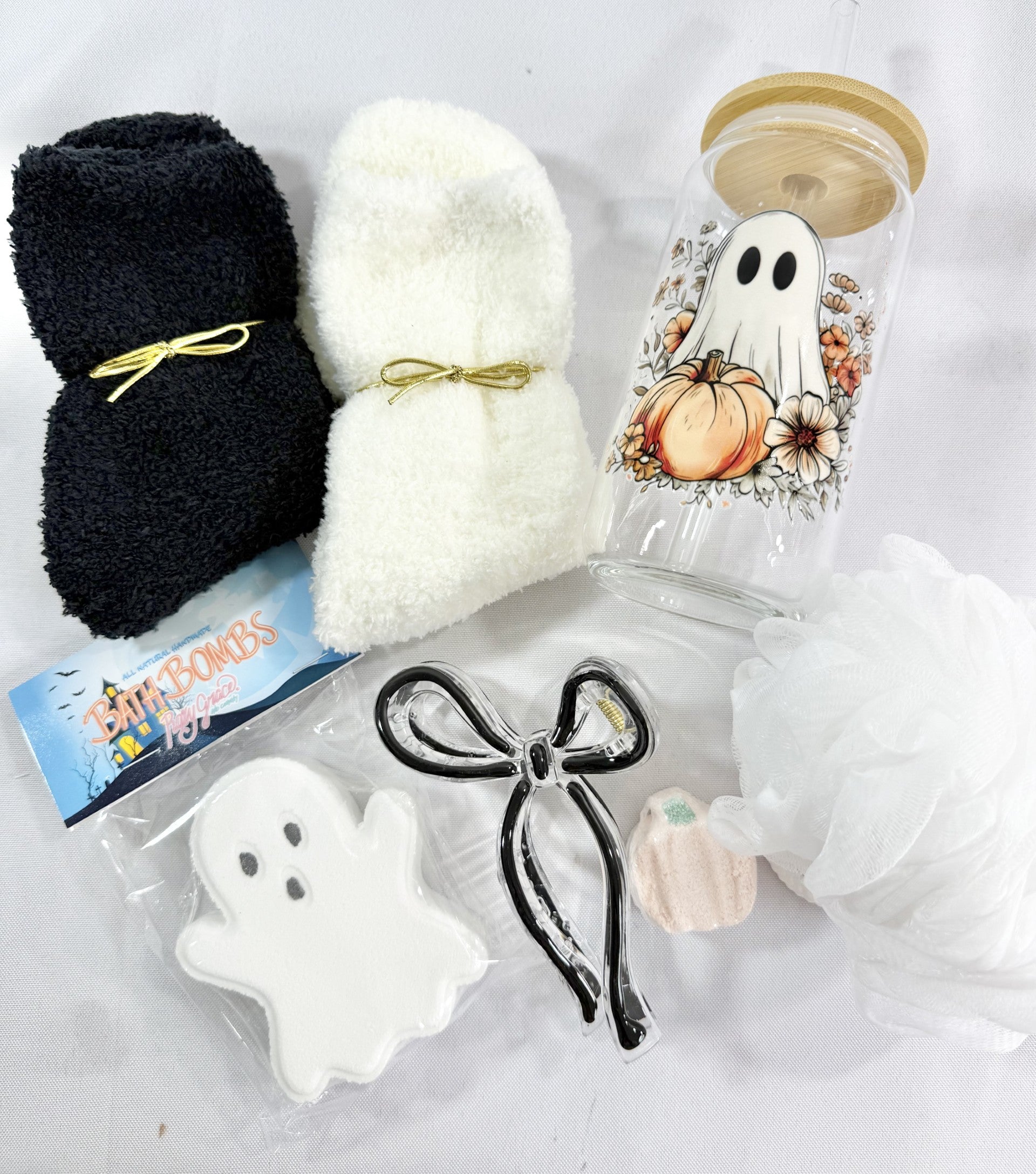 Cute Floral Ghost Spa Gift Box
