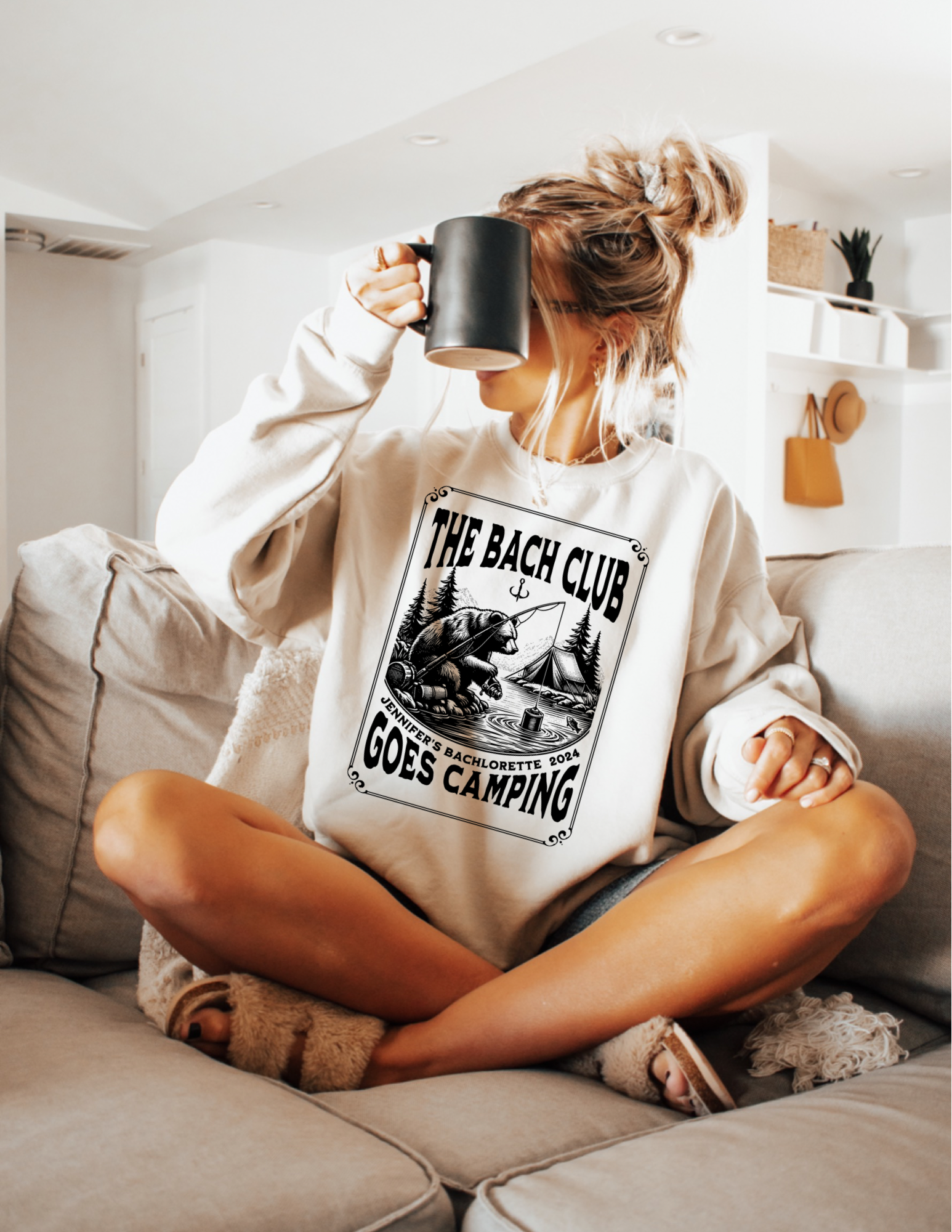 Sweatshirt Camping Trip