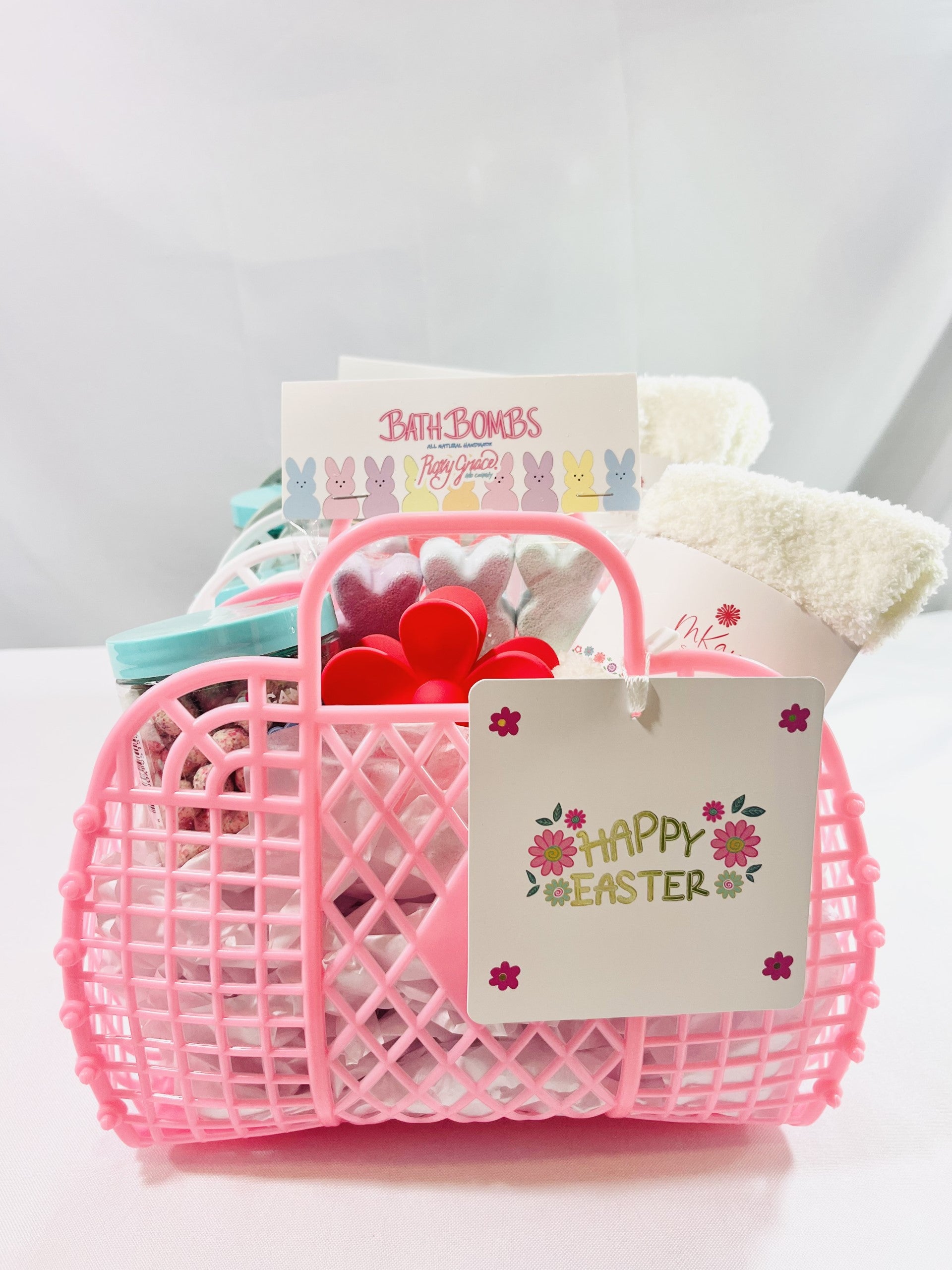Pretty Easter Gift Basket