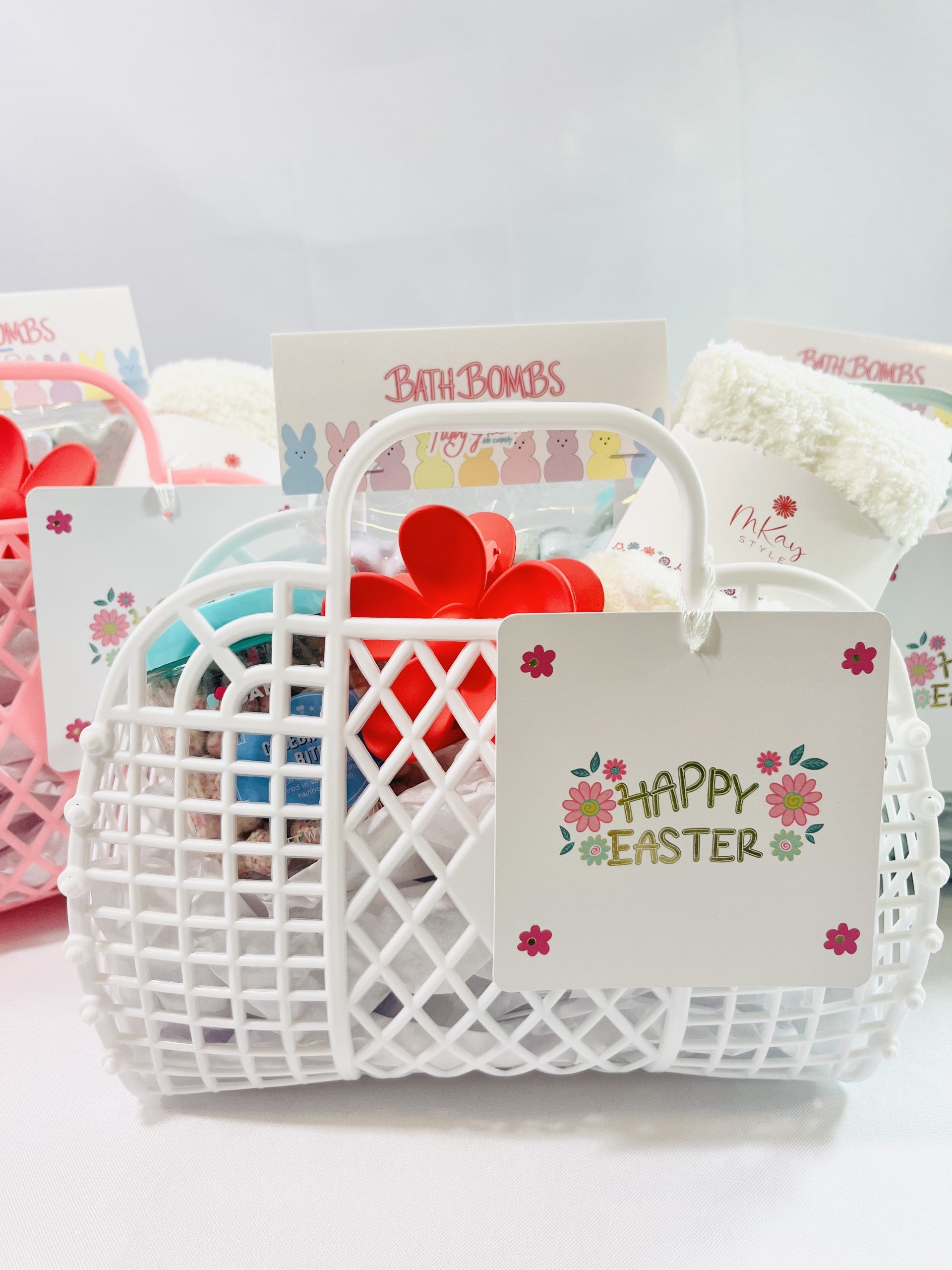 Pretty Easter Gift Basket