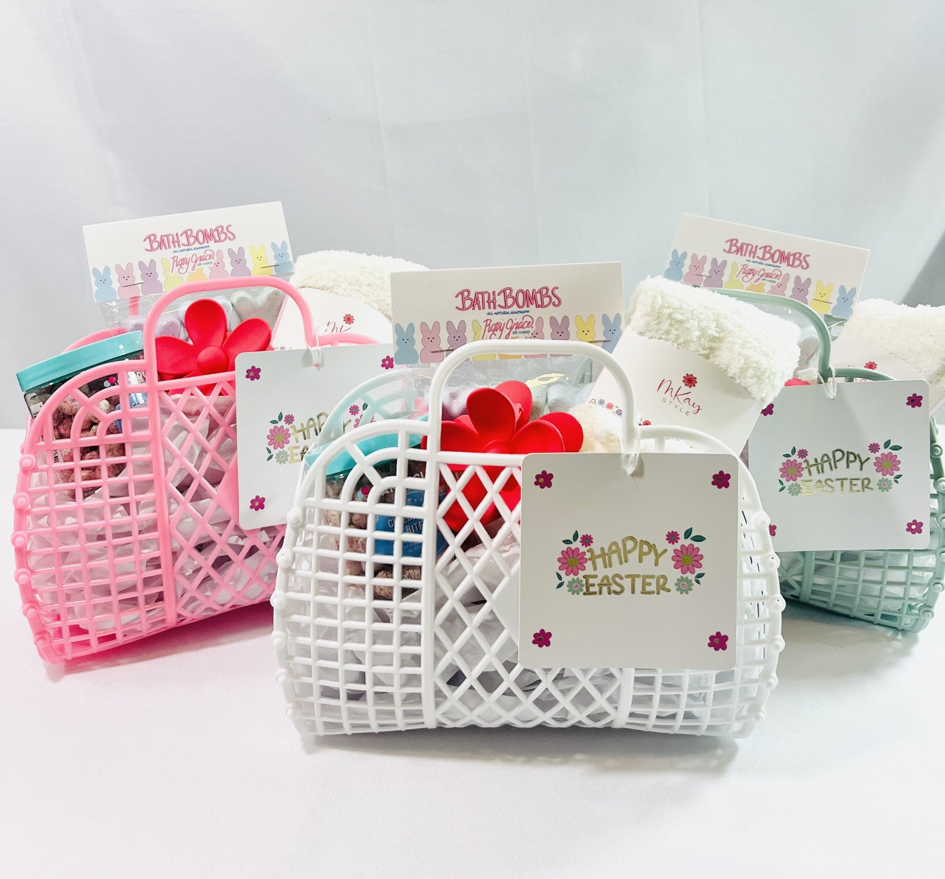 Pretty Easter Gift Basket