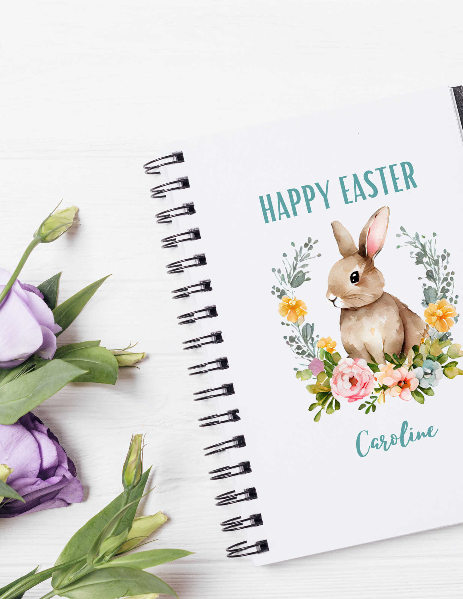 Personalized Easter Notebook