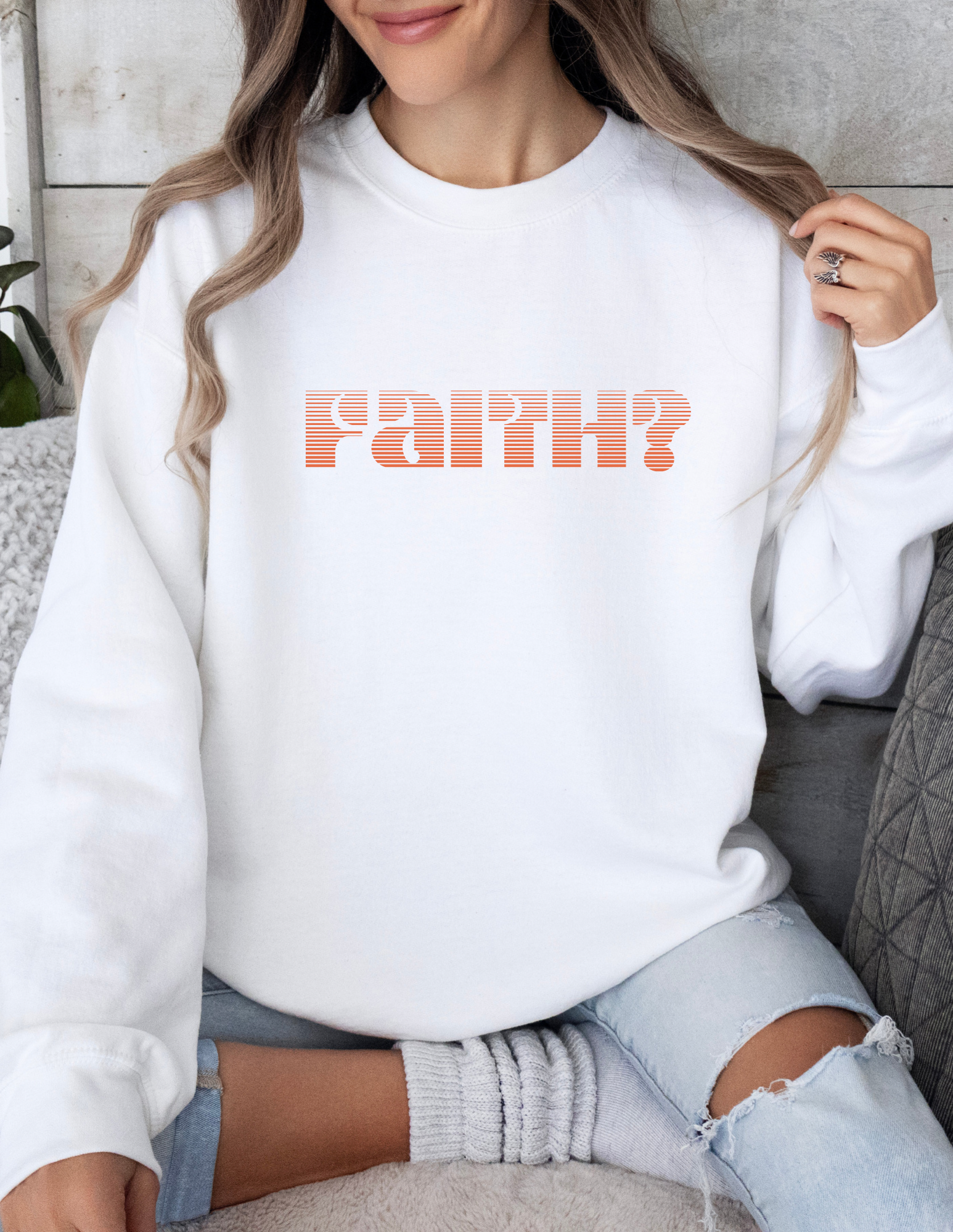 Faith Sweatshirt For Her