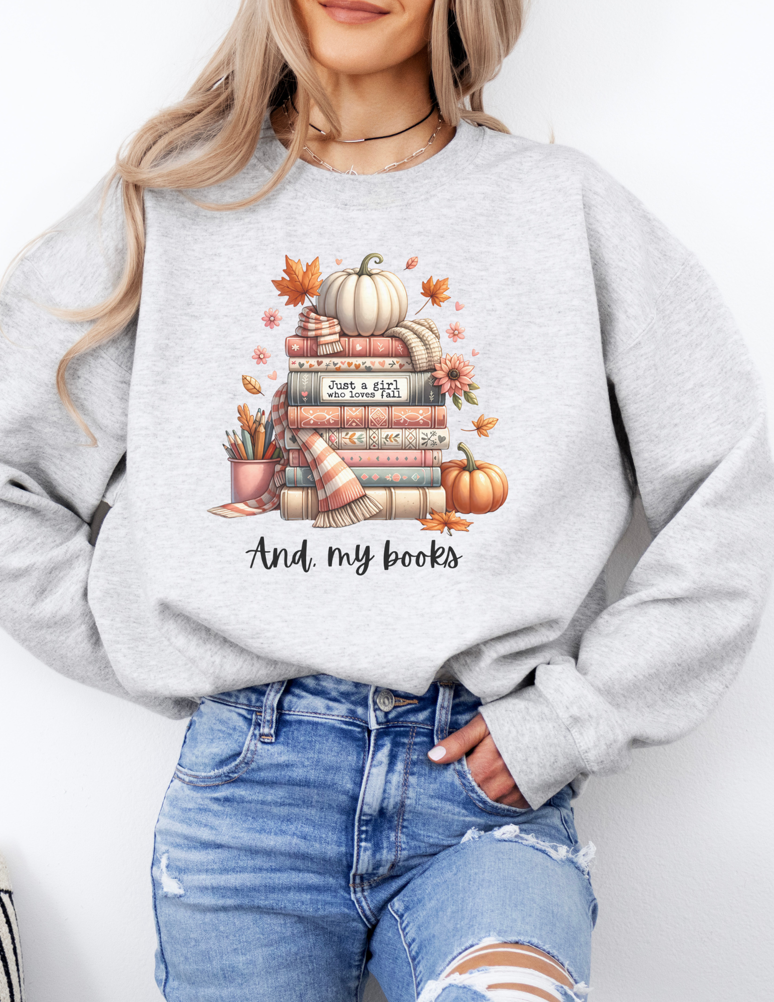 Book Lover Fall Sweatshirt
