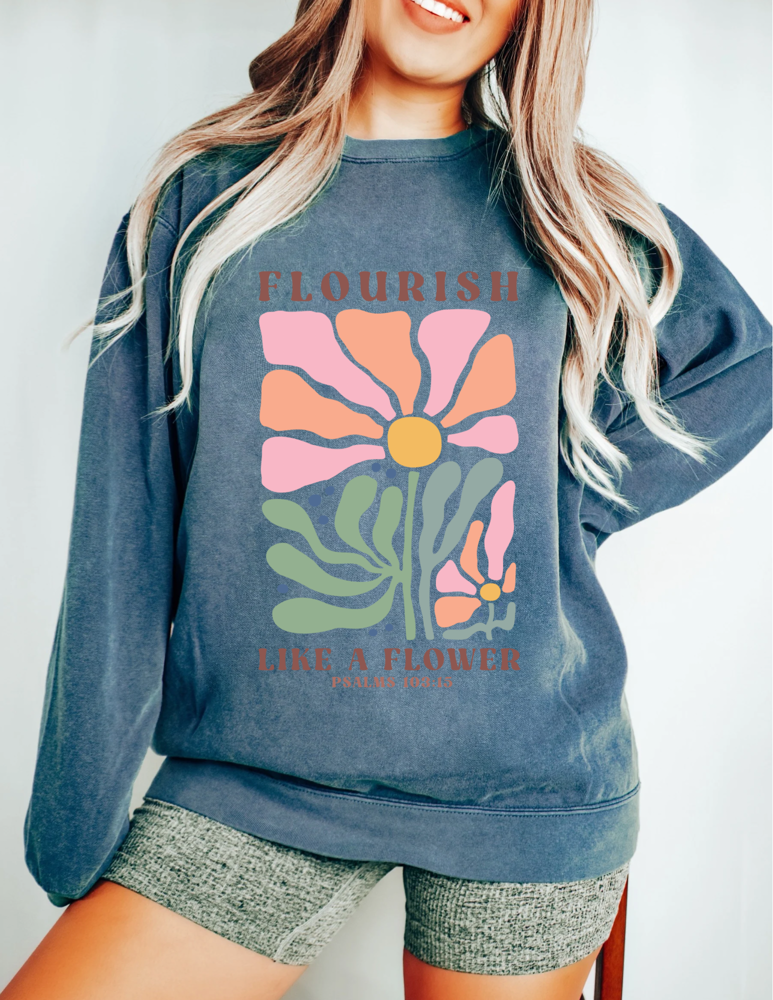 Flourish Like A Flower Shirt