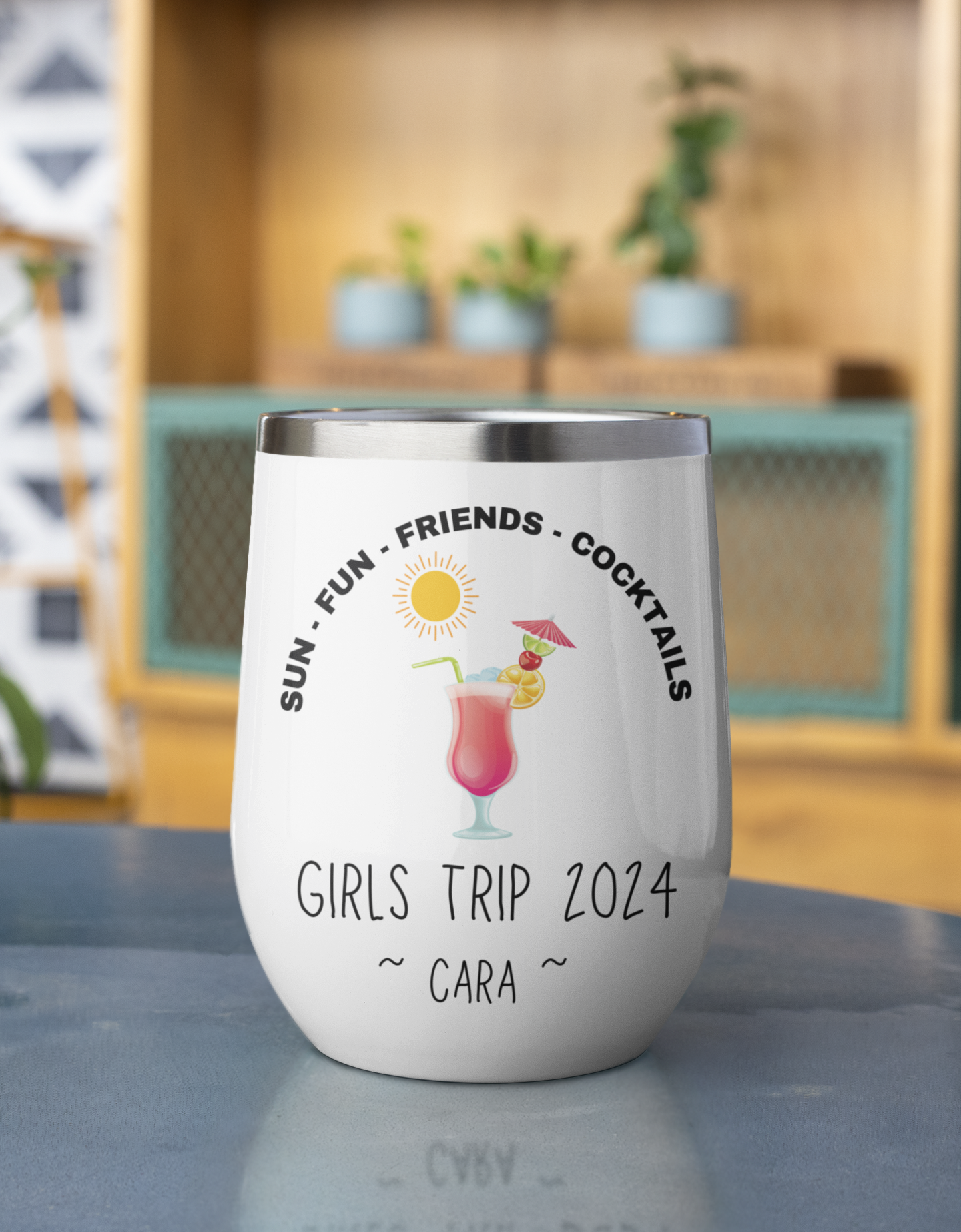 Personalized Girls Trip Tumbler