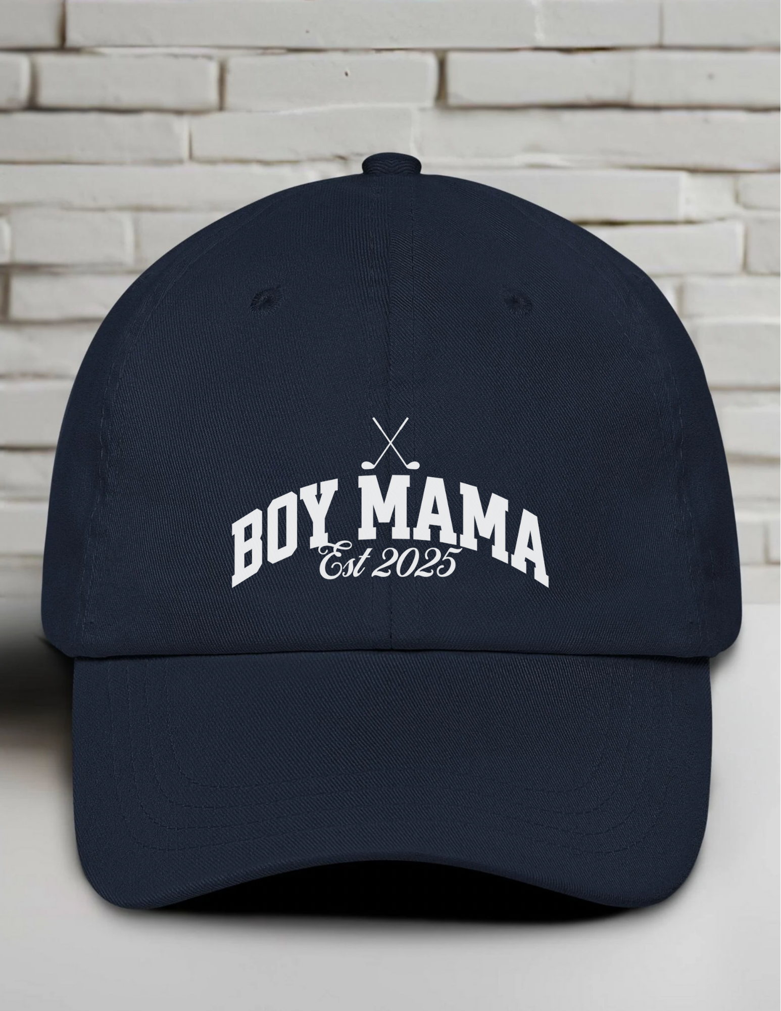 Embroidered Golf New Boy Mama Hat