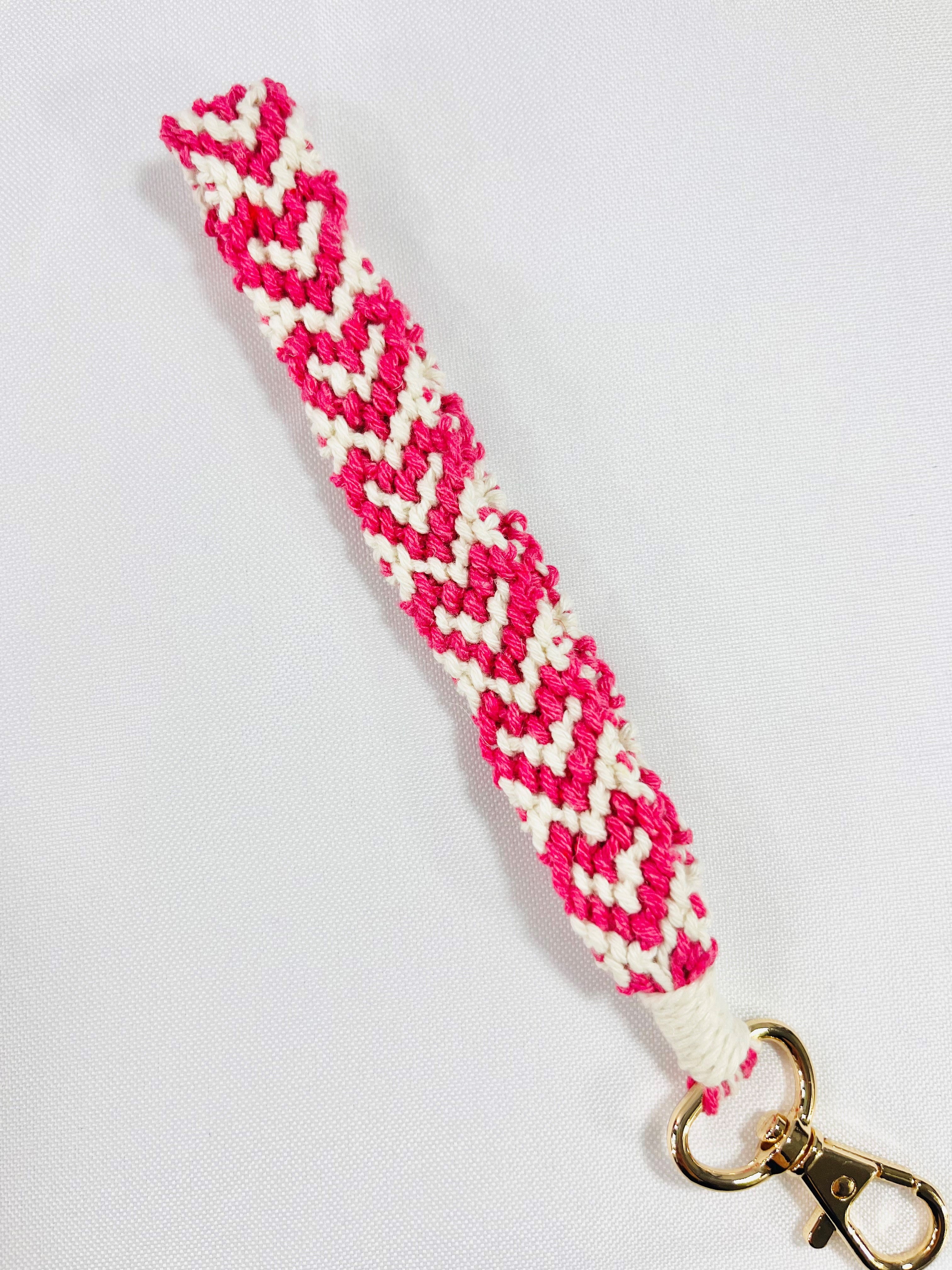 Heart Wristlet Keychain