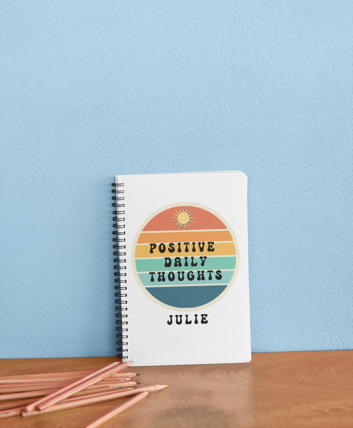 Teen Girl Gift, Personalized Positive Mindset and Thoughts Journal