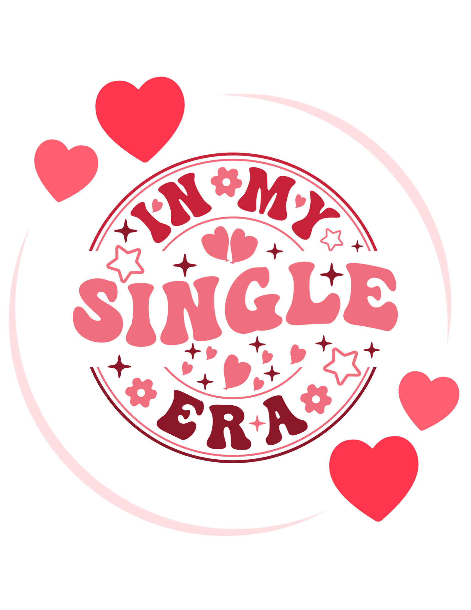 In My Single Era Valentines Day Candle