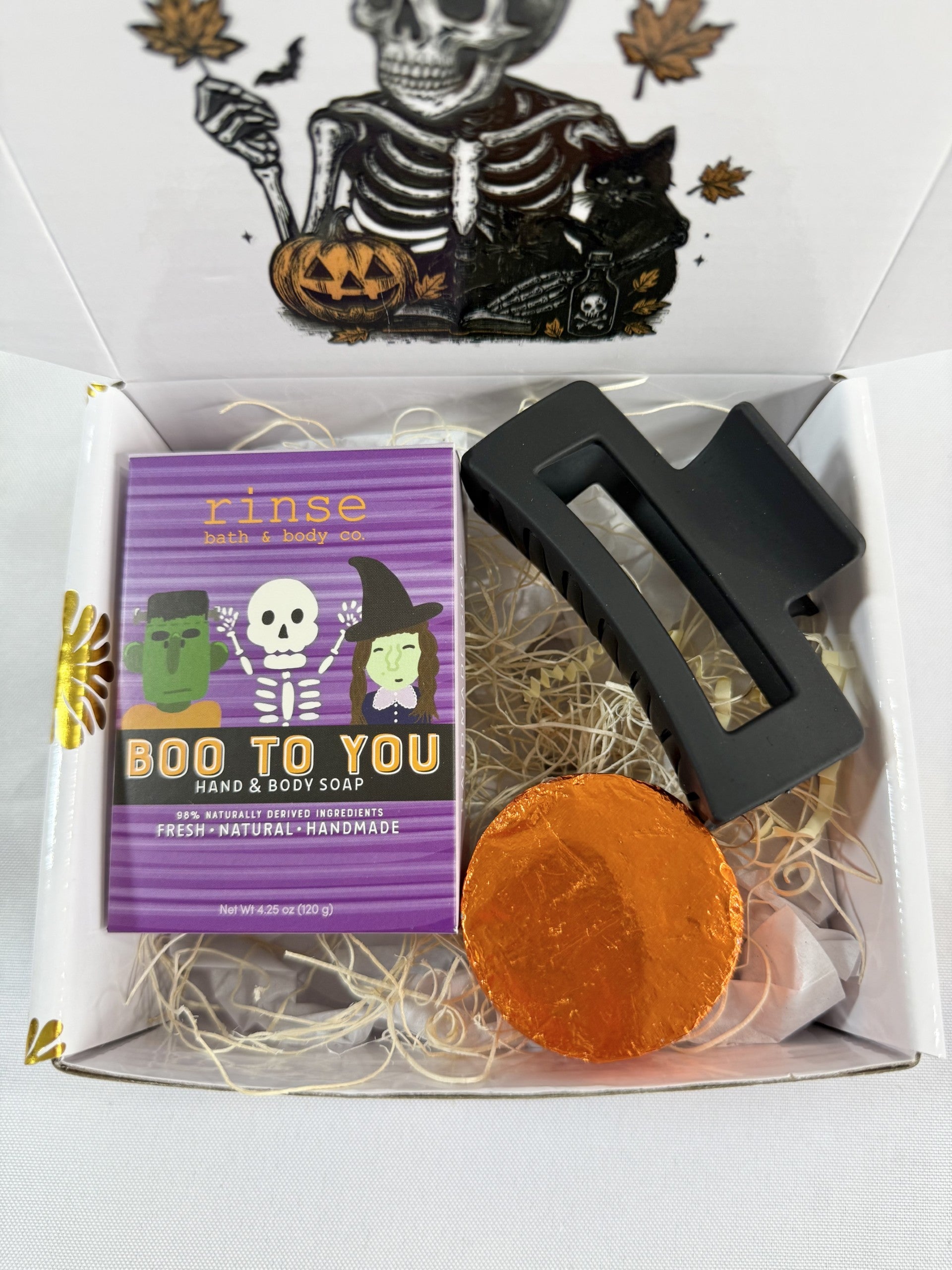 Waiting For Halloween Skeleton Gift Box