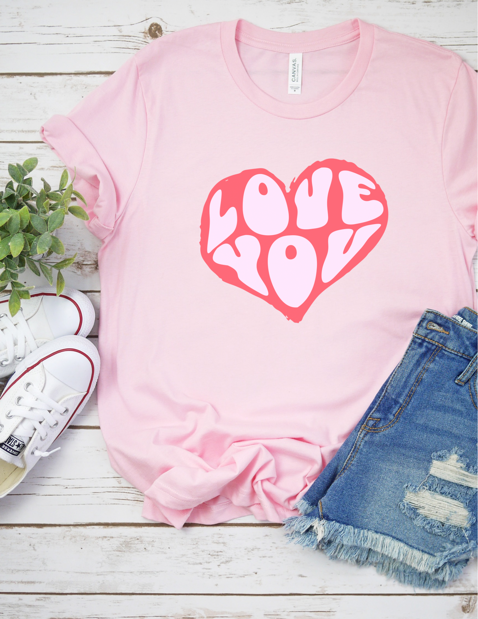 Retro Love You Shirt
