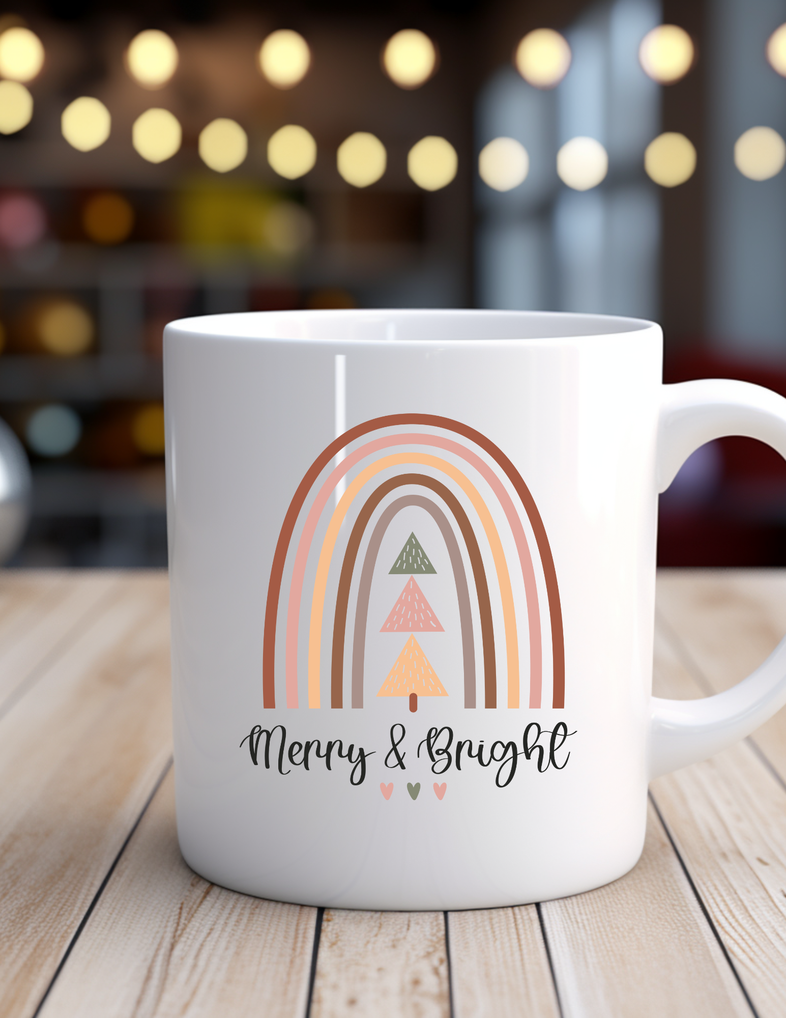 Merry & Bright Holiday Mug