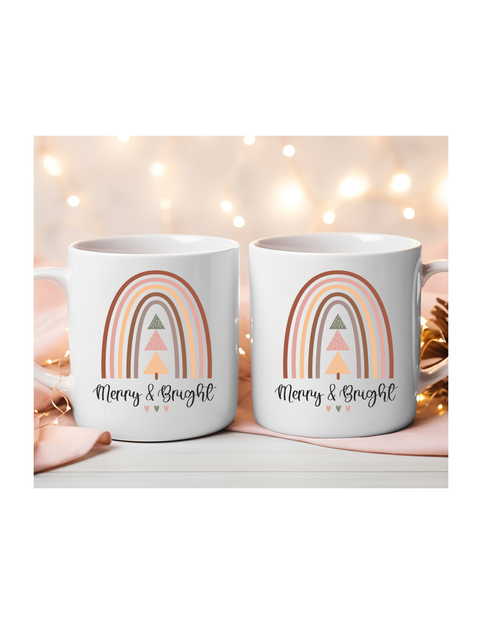 Merry & Bright Holiday Mug