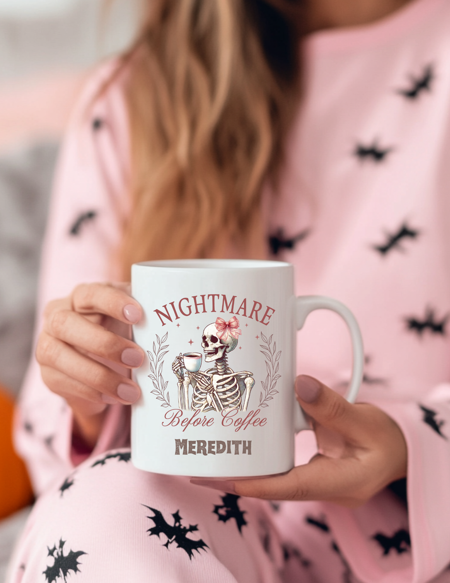 Personalized Nightmare Before Coffee Mug
