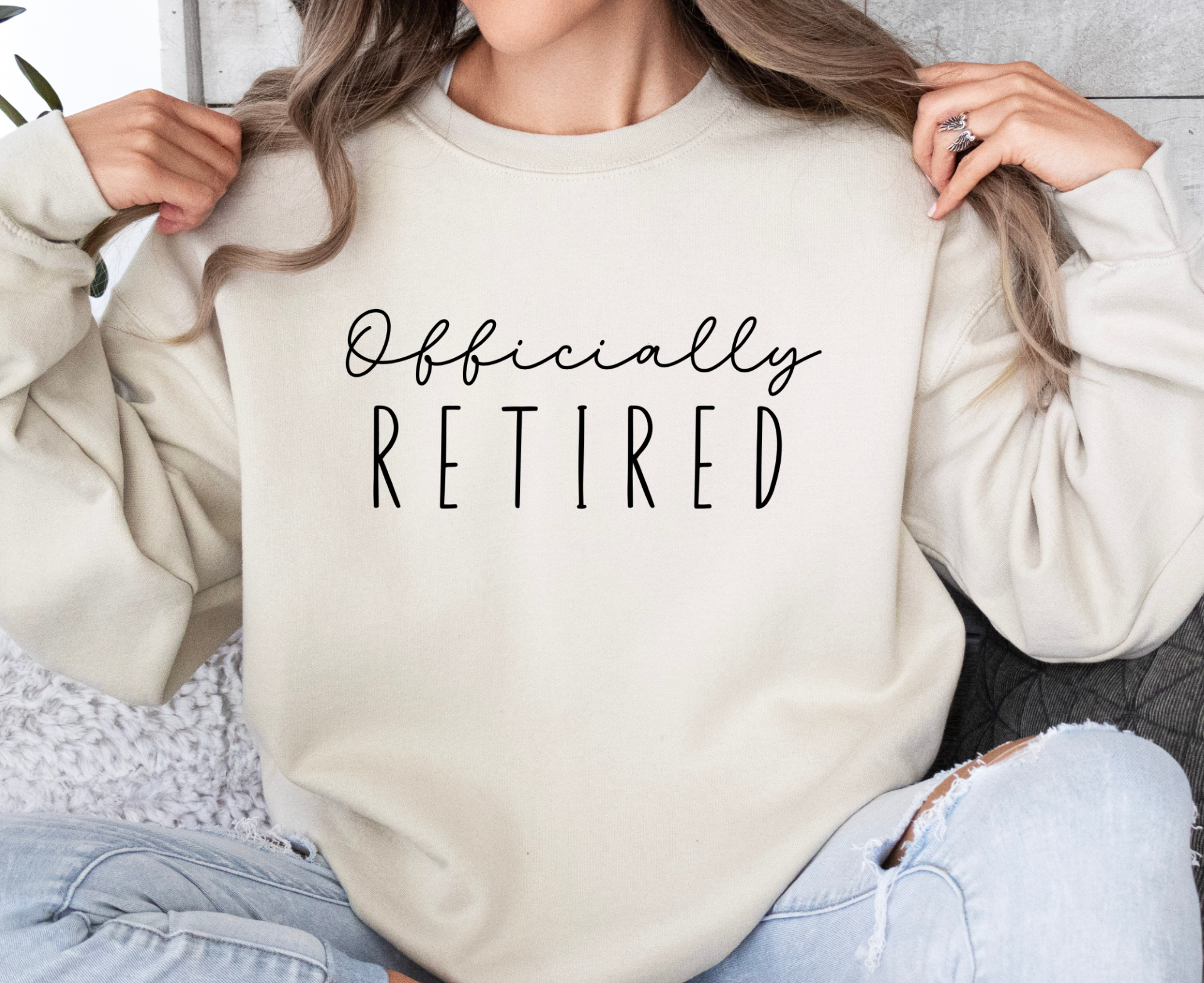 Officially Retired Sweatshirt For Women