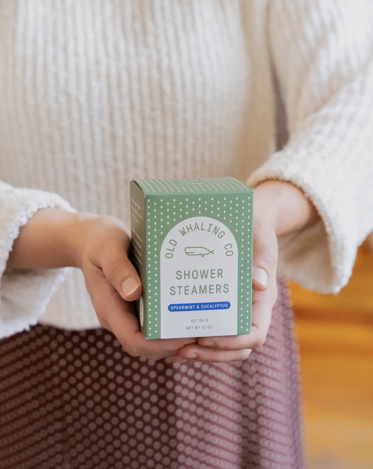 Old Whaling Co Shower Steamer- Spearmint & Eucalyptus