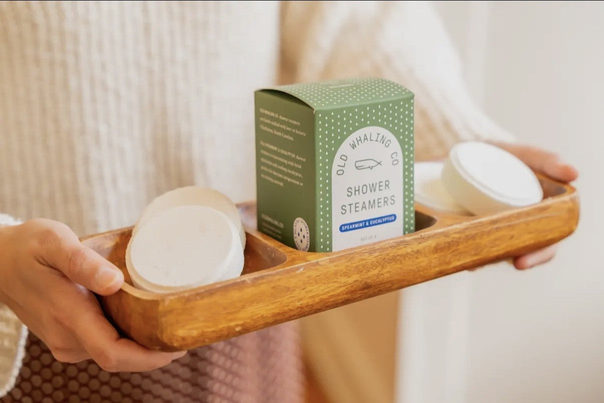 Old Whaling Co Shower Steamer- Spearmint & Eucalyptus