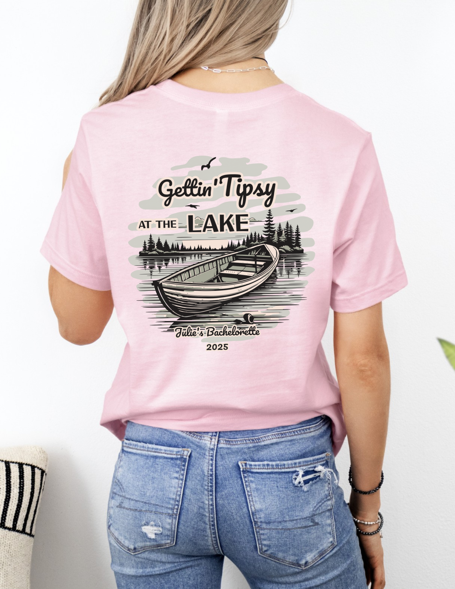 Personalized Lake Bachelorette Shirt