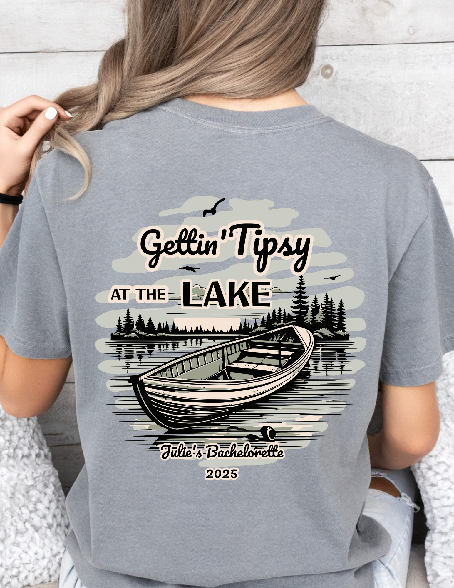 Personalized Lake Bachelorette Shirt