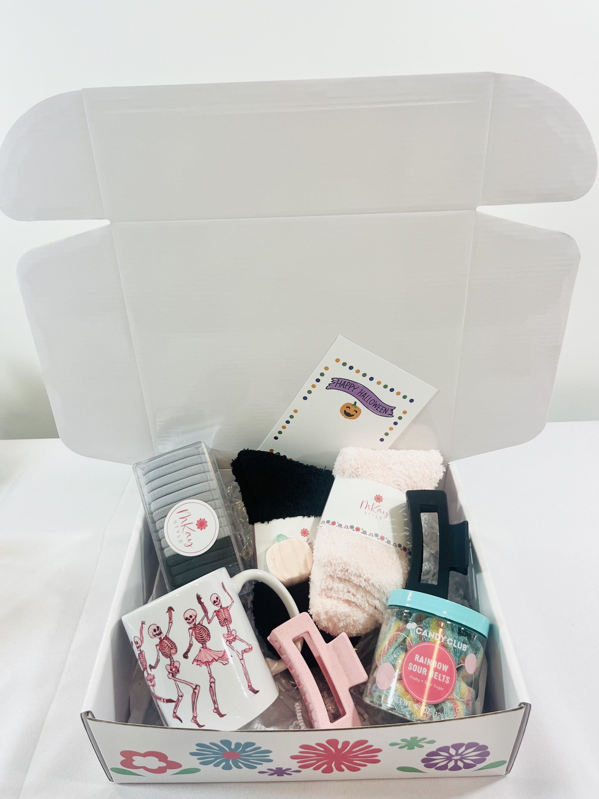 Pink Halloween Gift Box