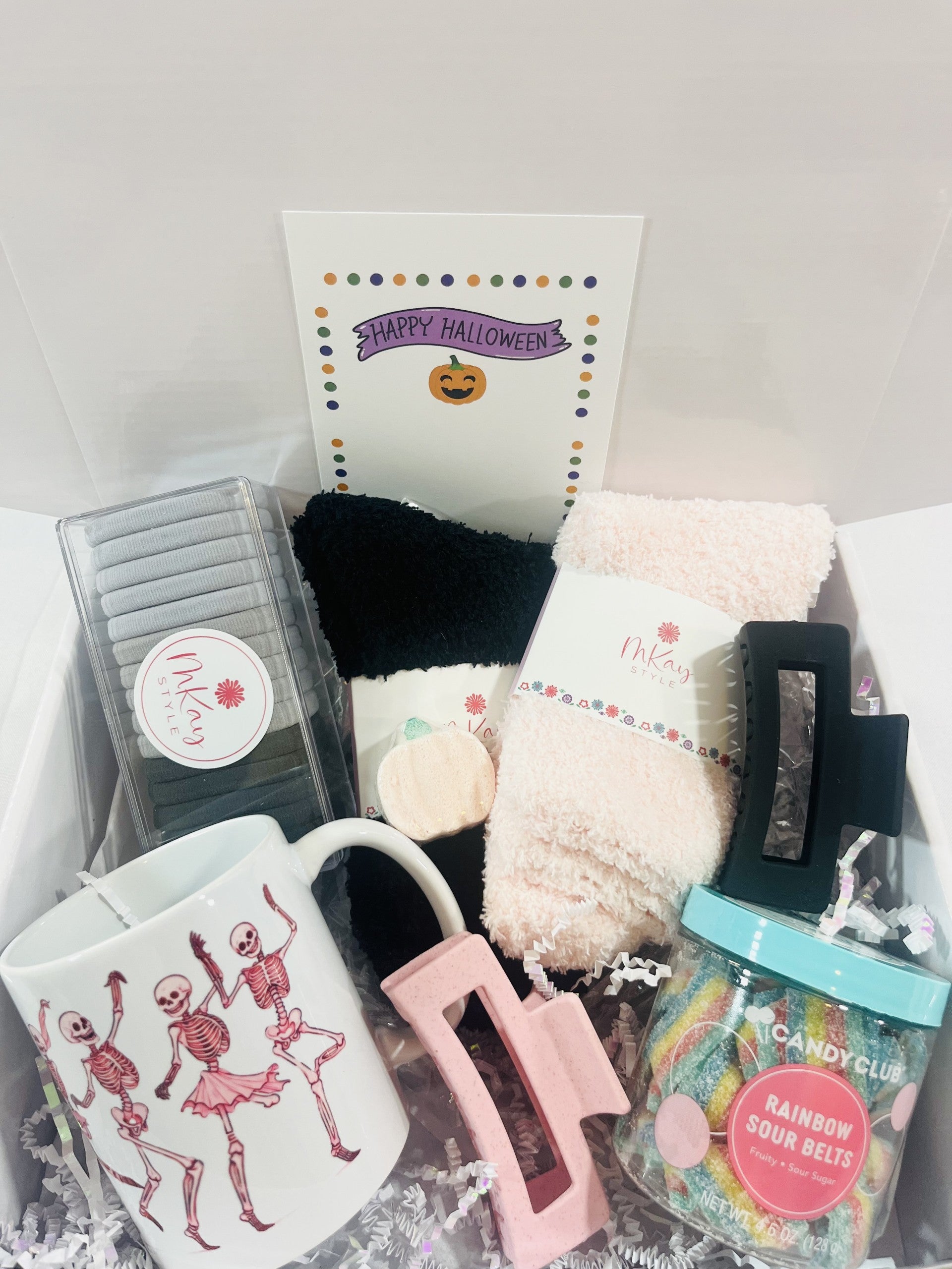 Pink Halloween Gift Box