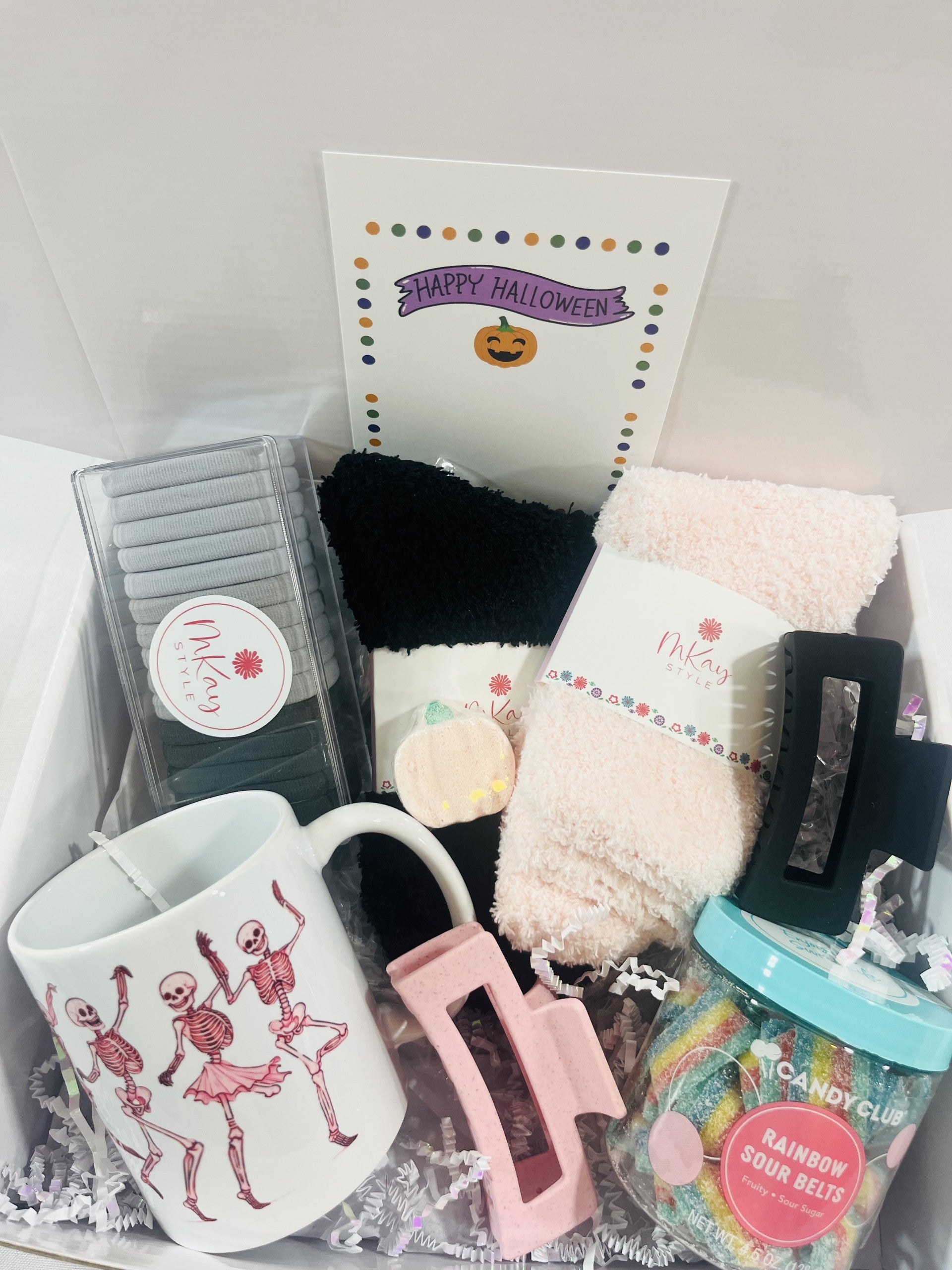 Pink Halloween Gift Box