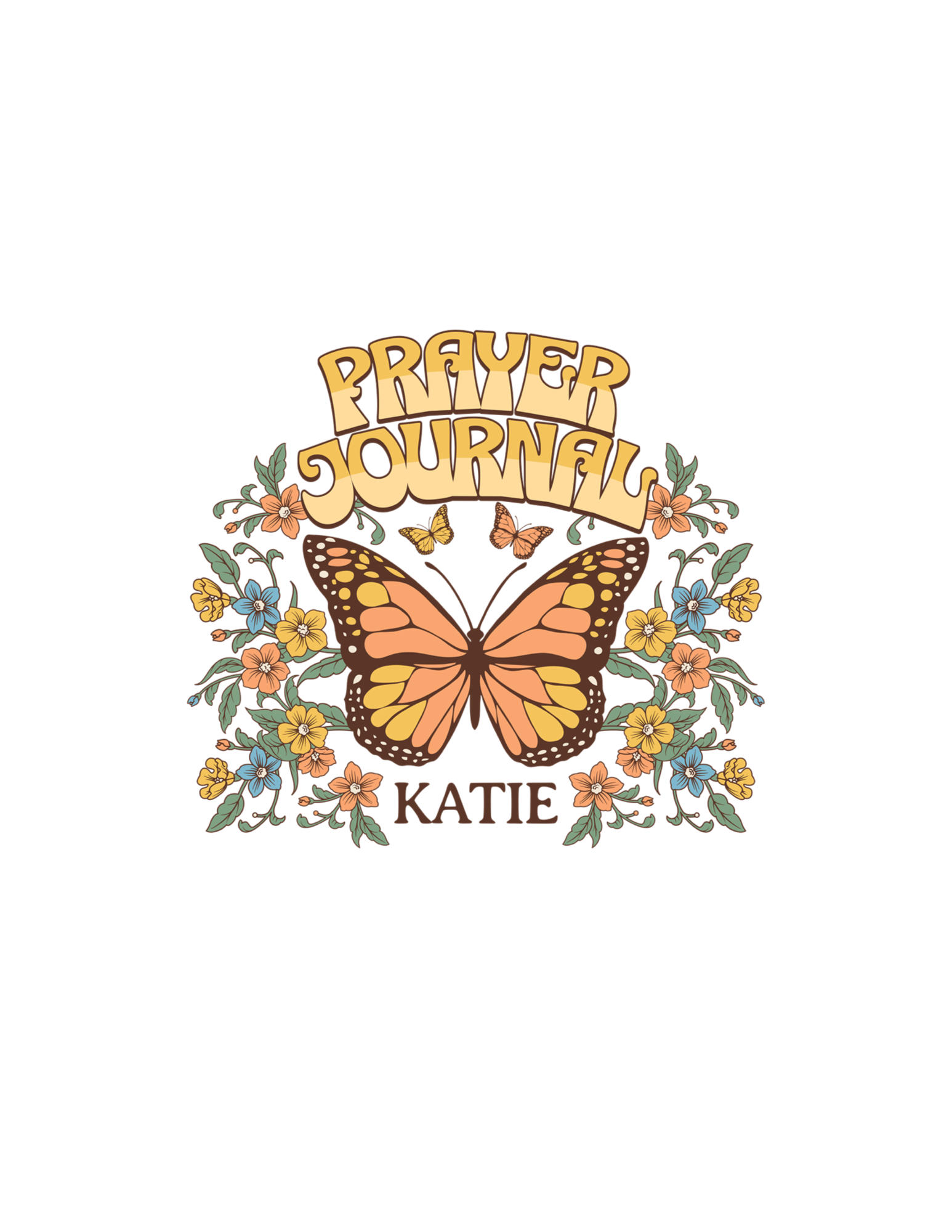 Boho Butterfly Prayer Journal