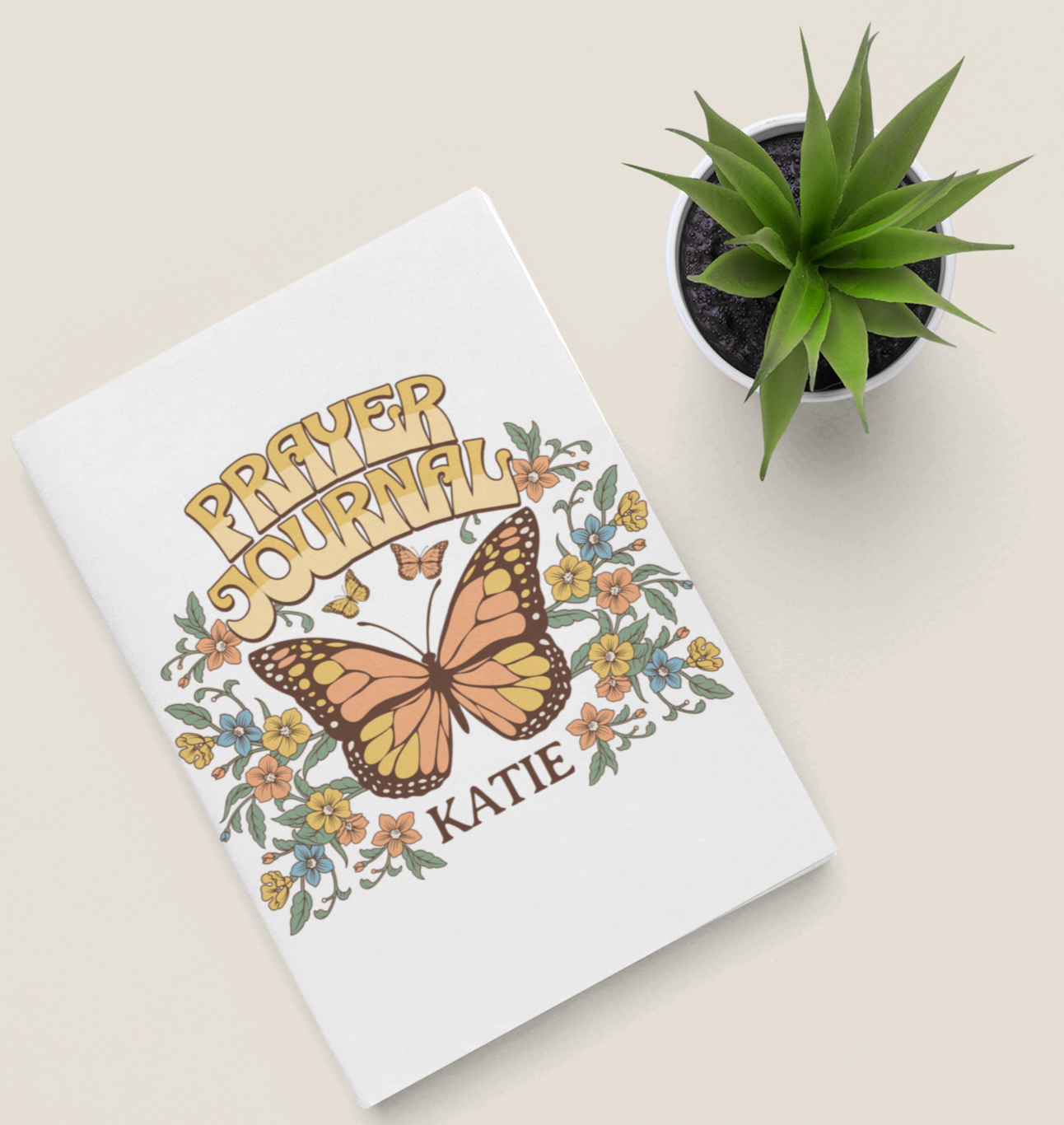 Boho Butterfly Prayer Journal