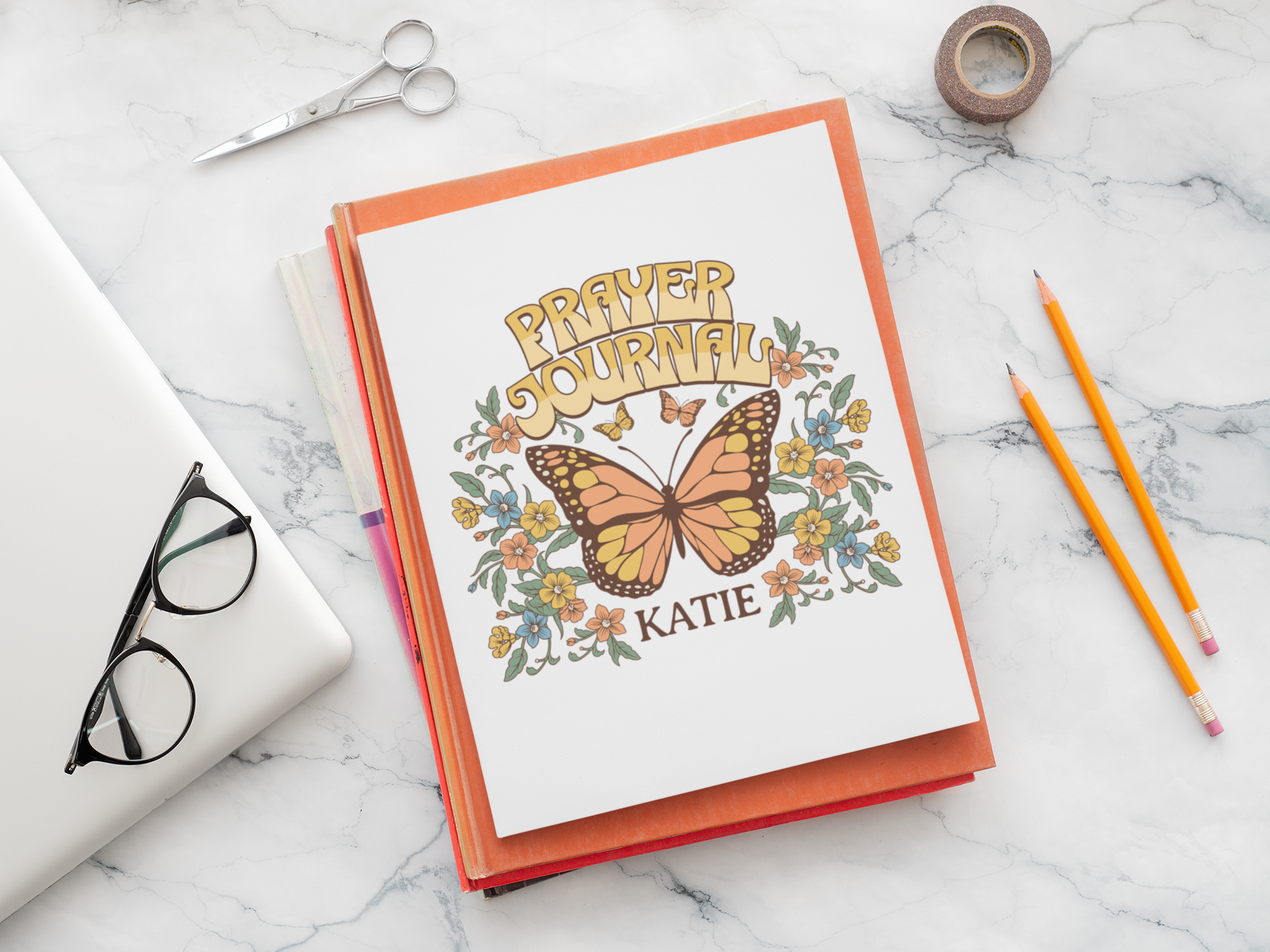 Boho Butterfly Prayer Journal