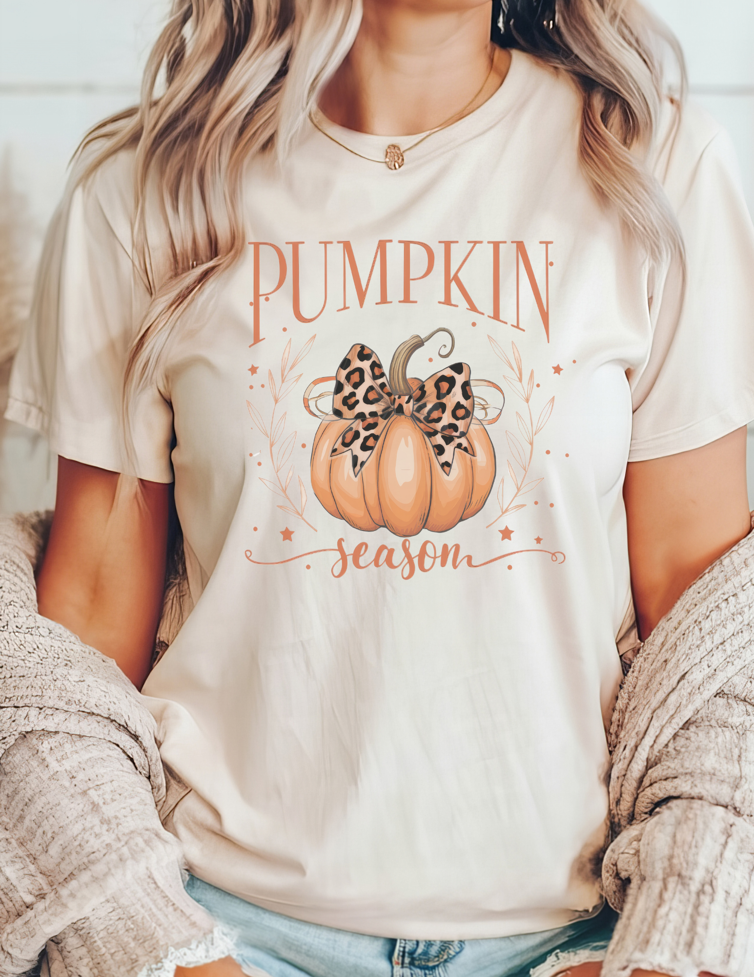 Pumpkin Coquette Shirt