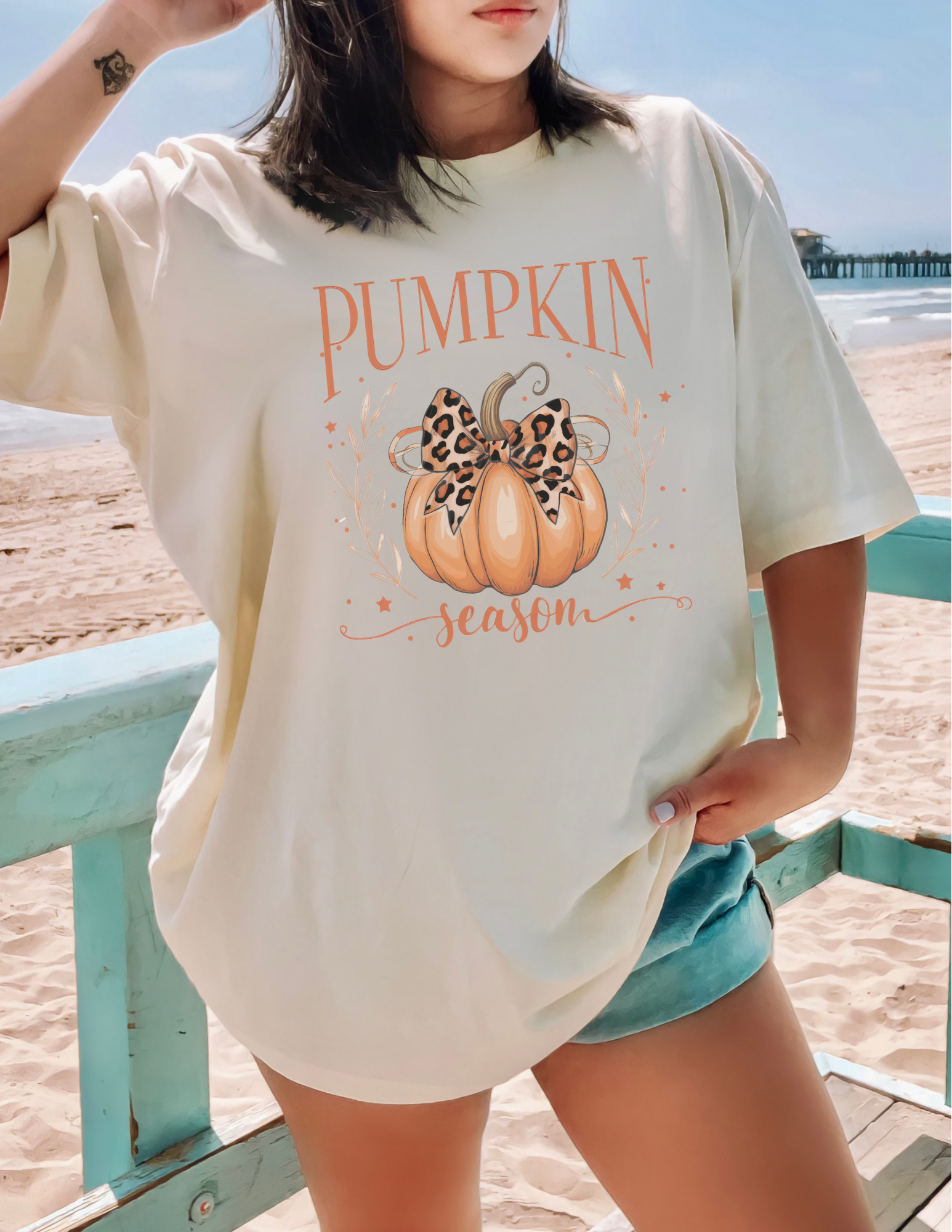 Pumpkin Coquette Shirt