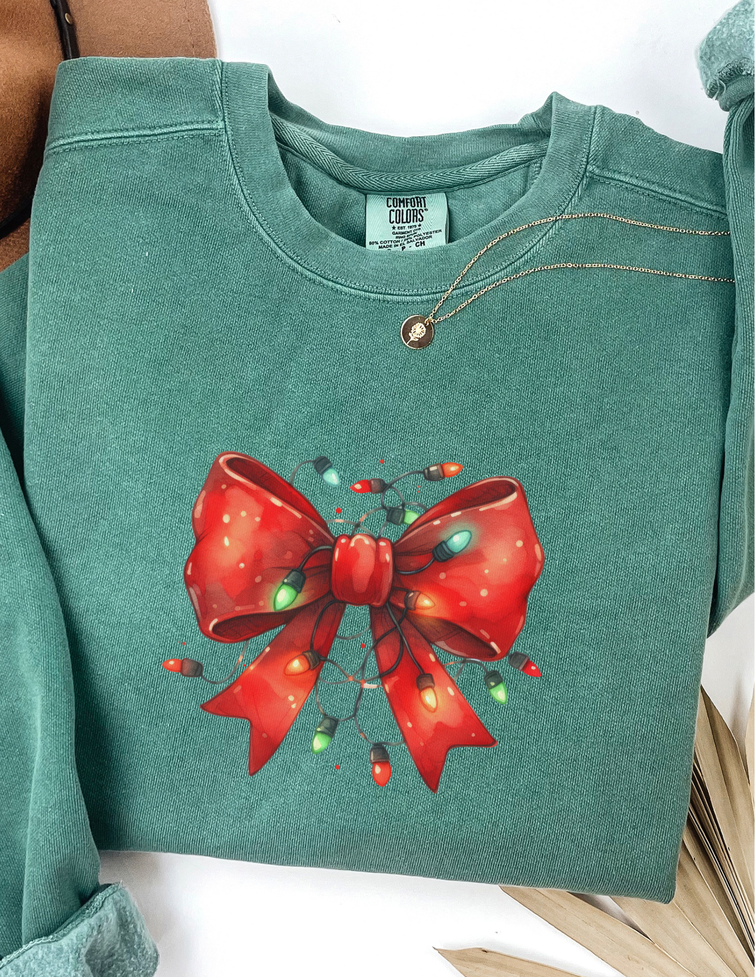 Red Coquette Bow Christmas Shirt