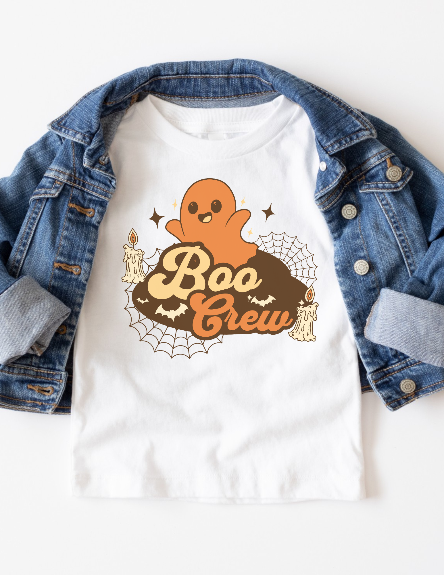 Cute Retro Boo Crew Shirt