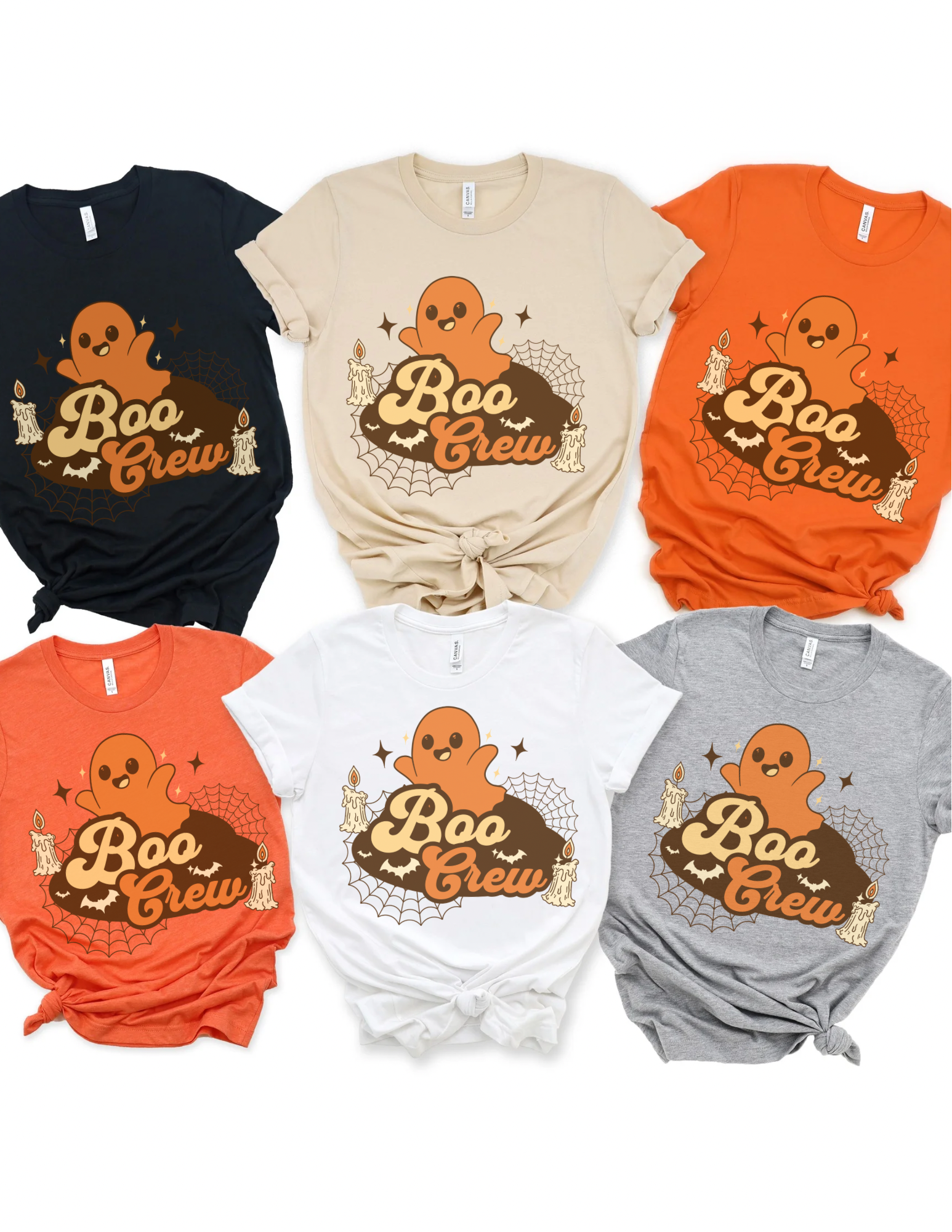 Cute Retro Boo Crew Shirt