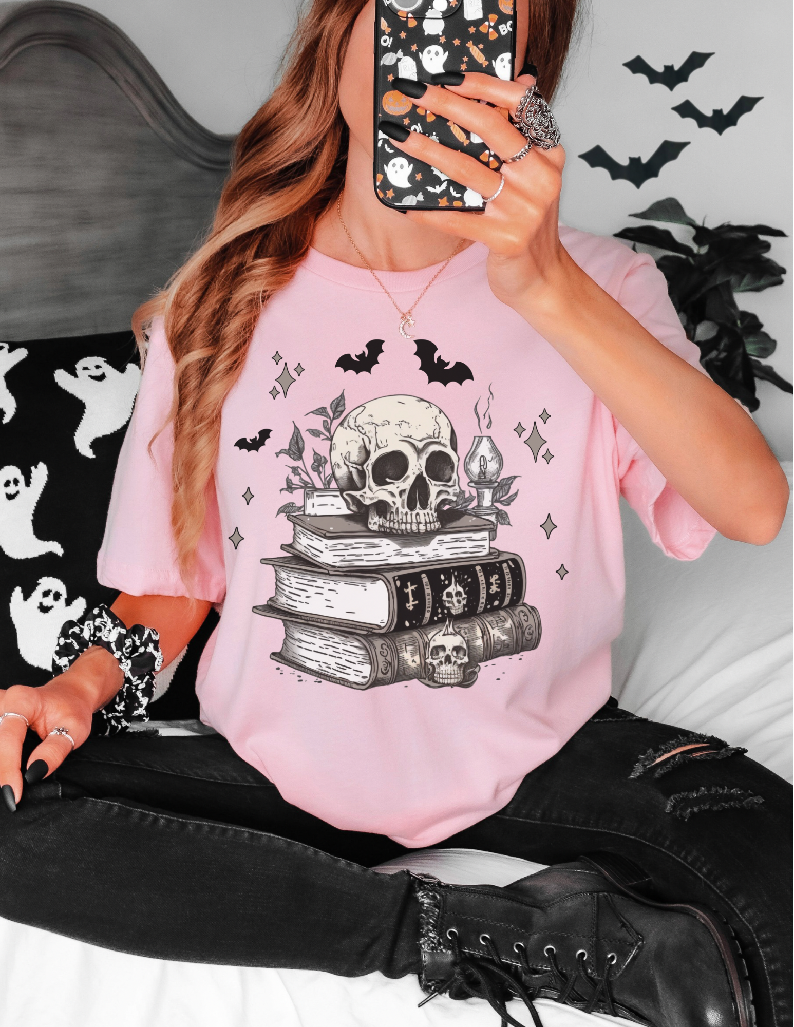 Bookish Skeleton Shirt