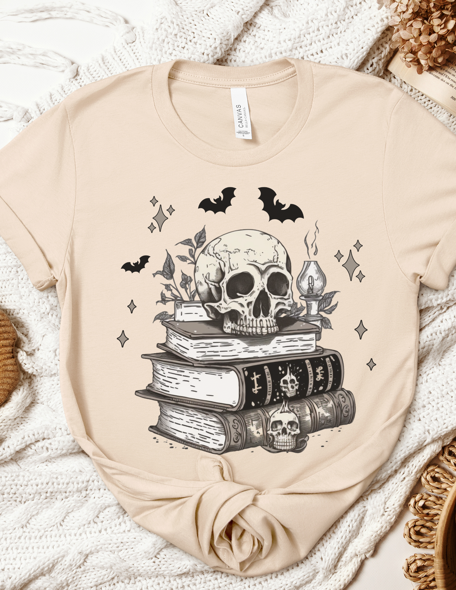 Bookish Skeleton Shirt