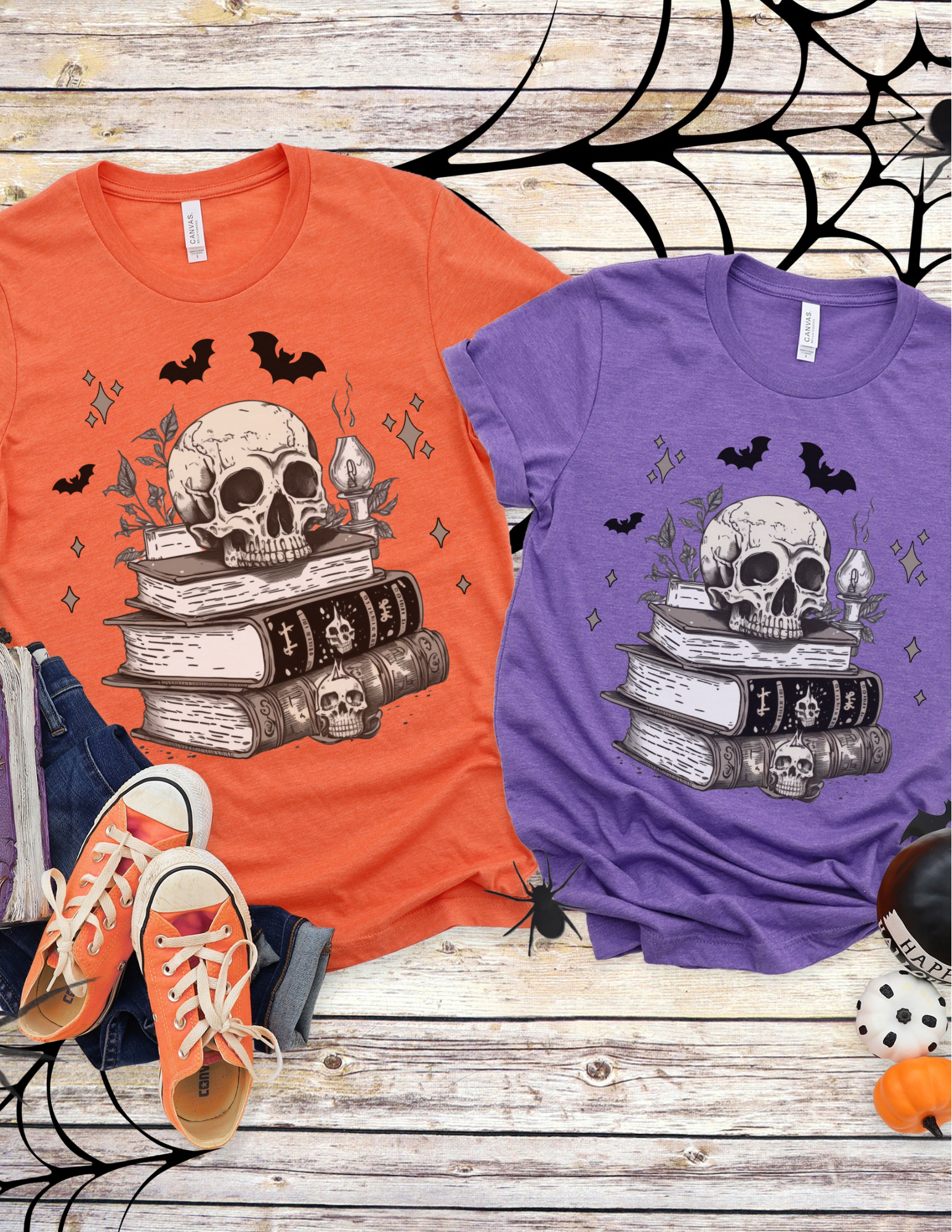 Bookish Skeleton Shirt