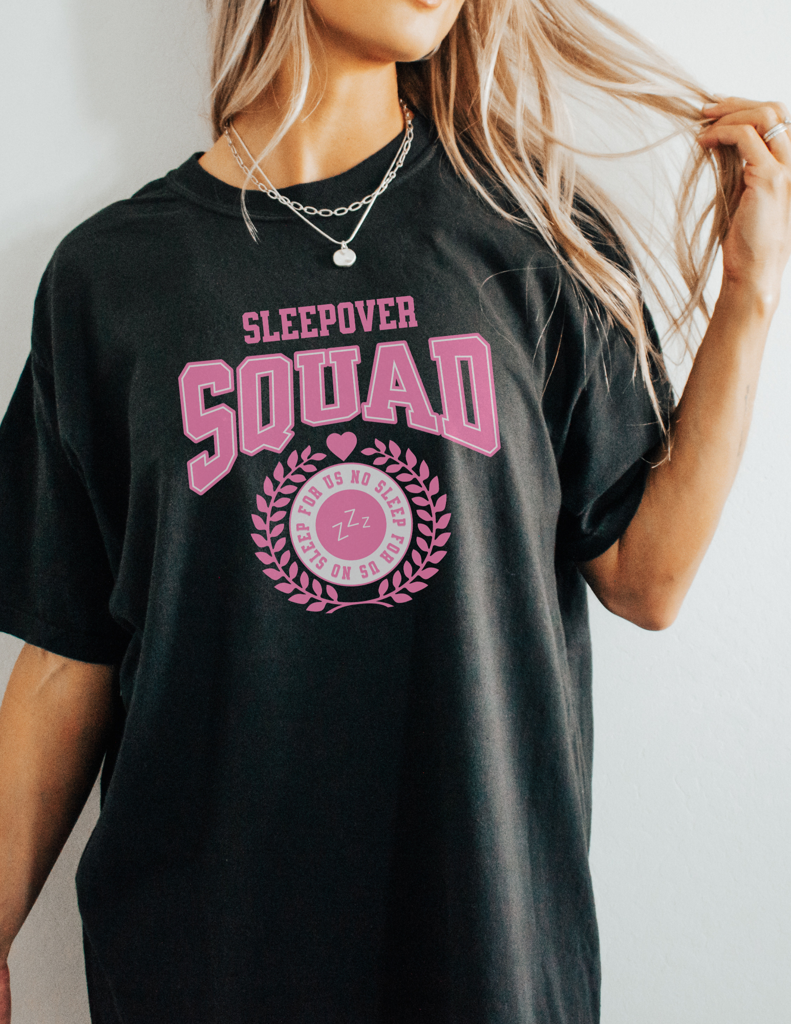Sleepover Squad No Sleep For Us Shirt