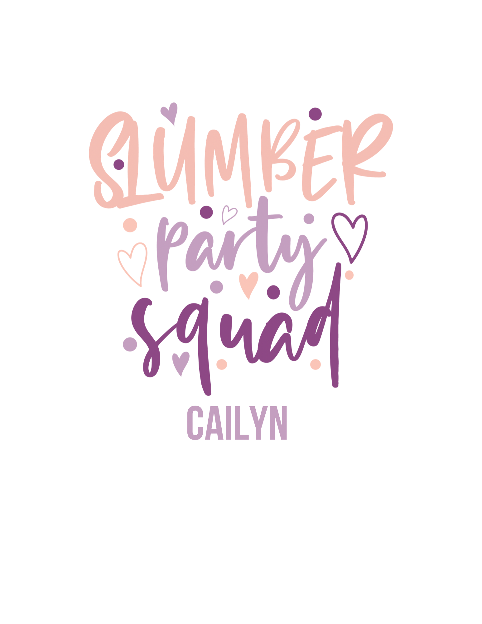 Slumber Party Squad T-Shirt