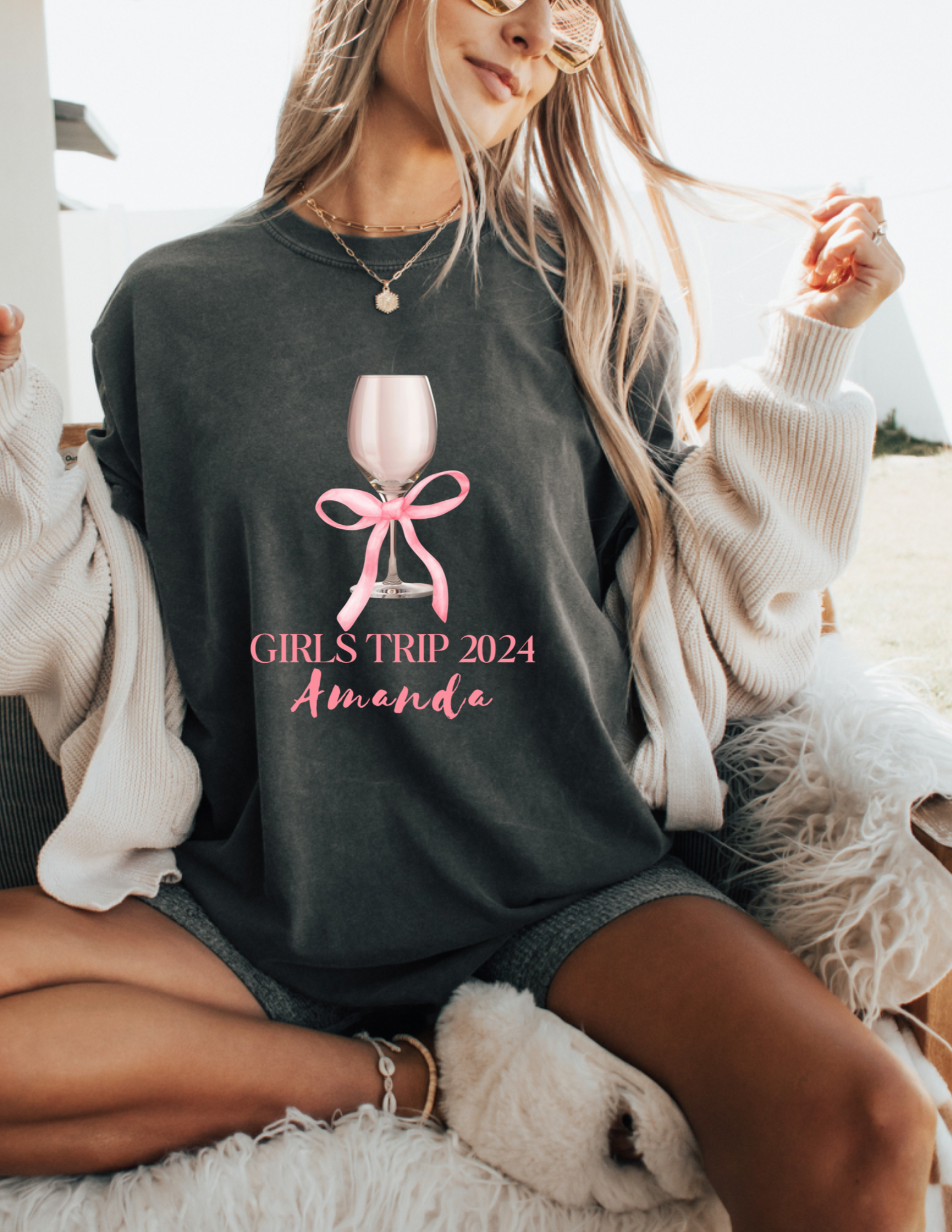 Wine Girls Trip Shirt