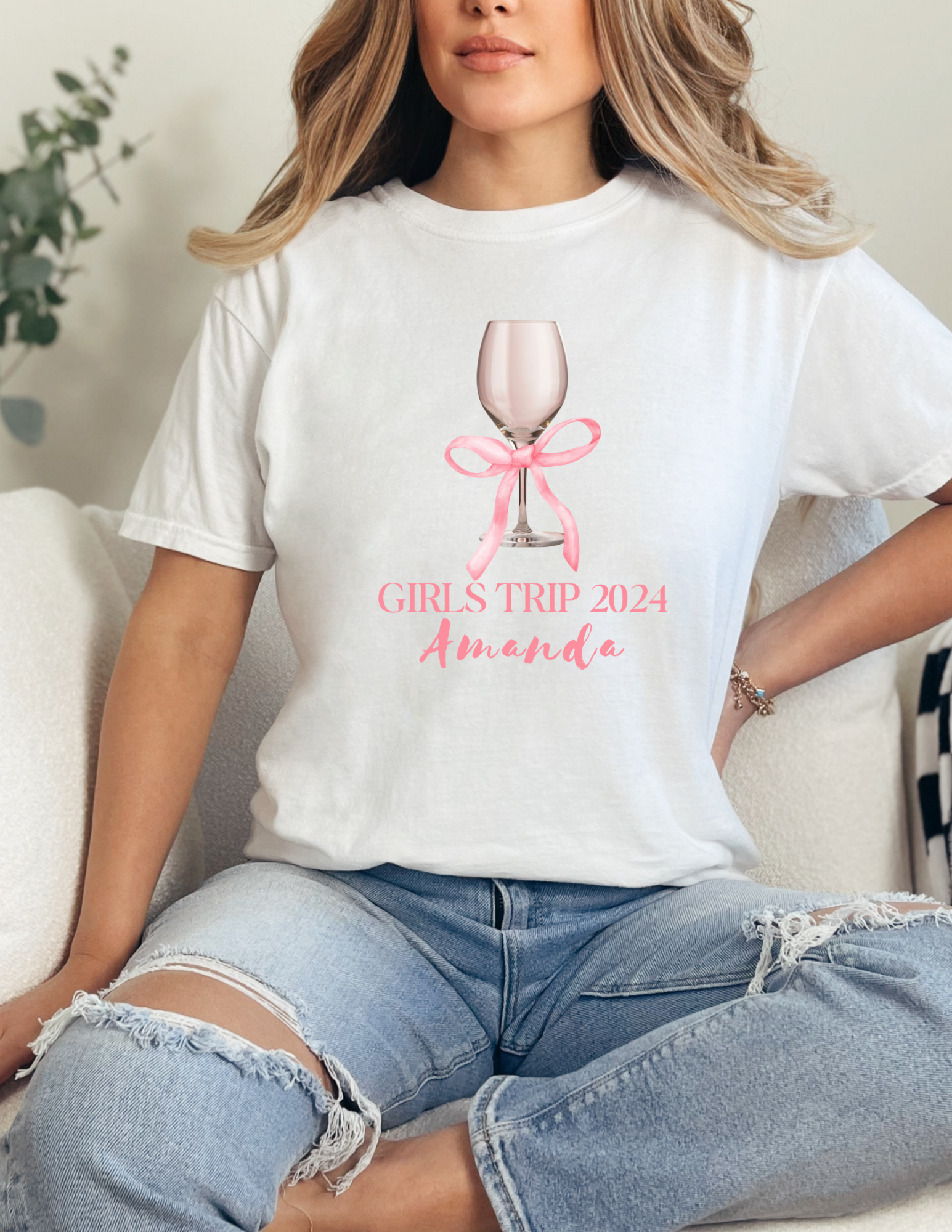 Wine Girls Trip Shirt