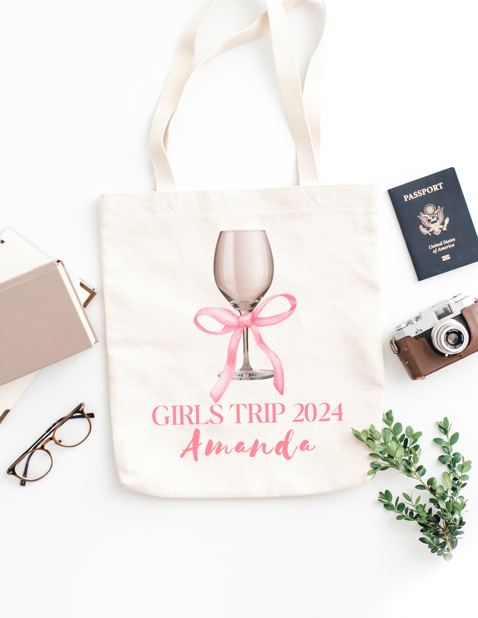 Soft Girl Aesthetic Girls Trip Tote Bag