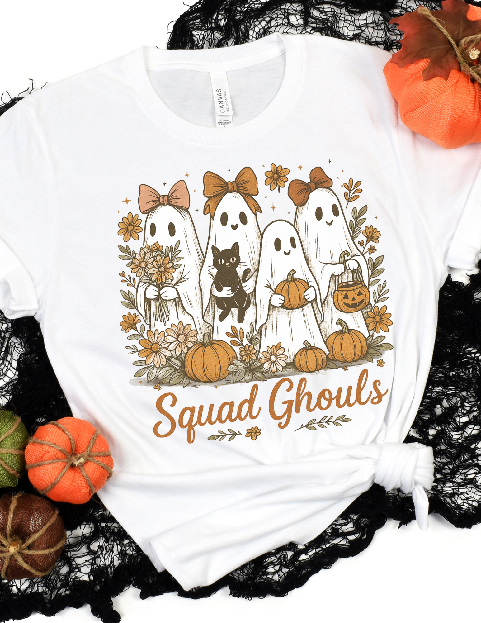 Cute Ghost Squad Ghouls Shirt