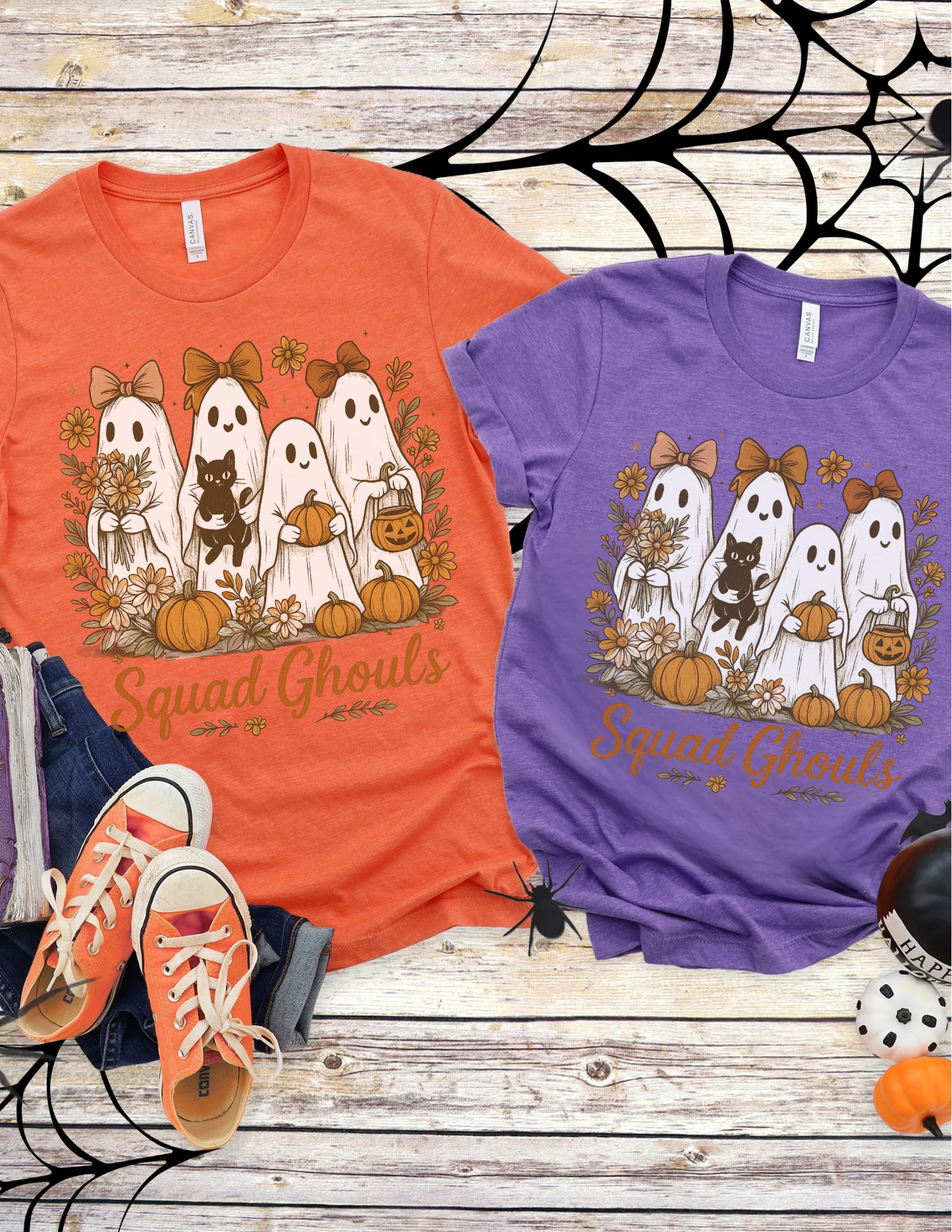 Cute Ghost Squad Ghouls Shirt