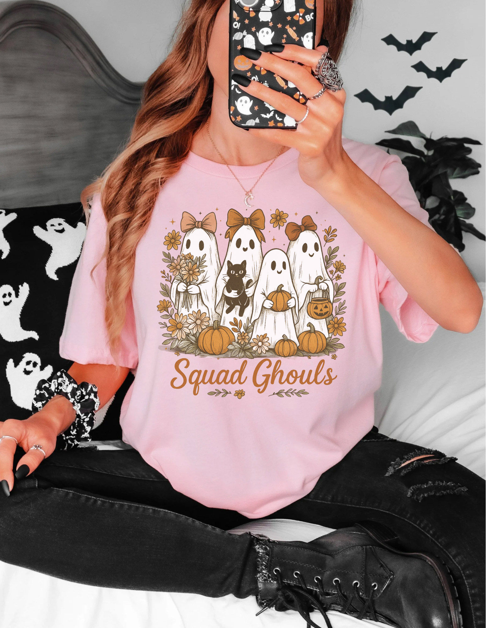 Cute Ghost Squad Ghouls Shirt