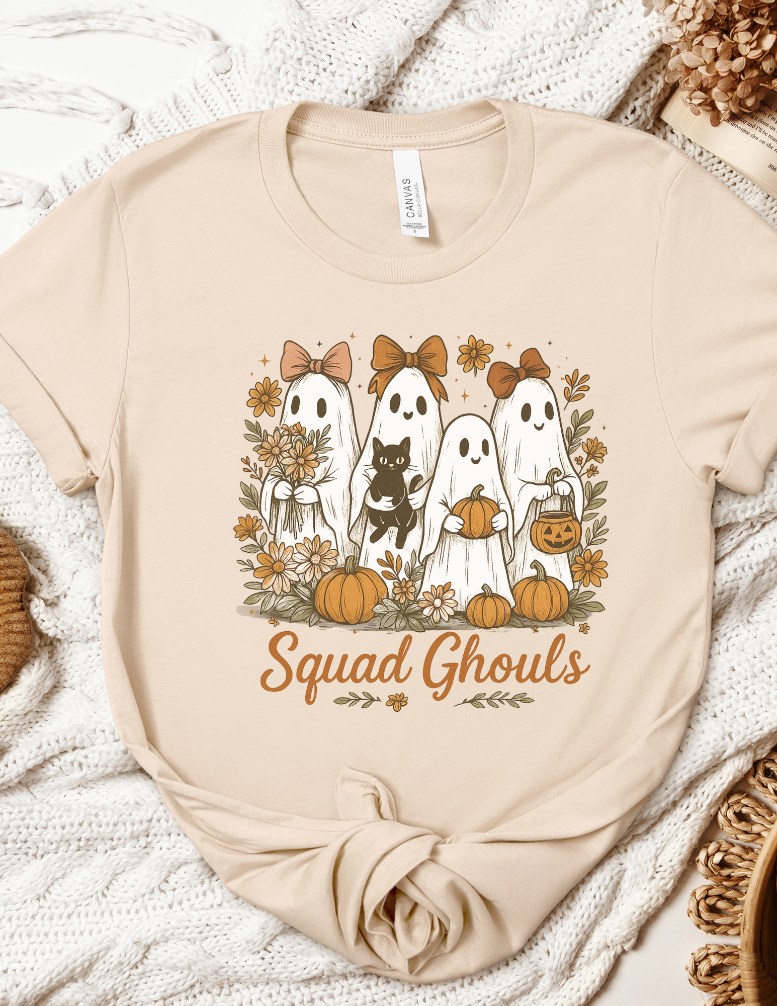 Cute Squad Ghouls Shirt for Women