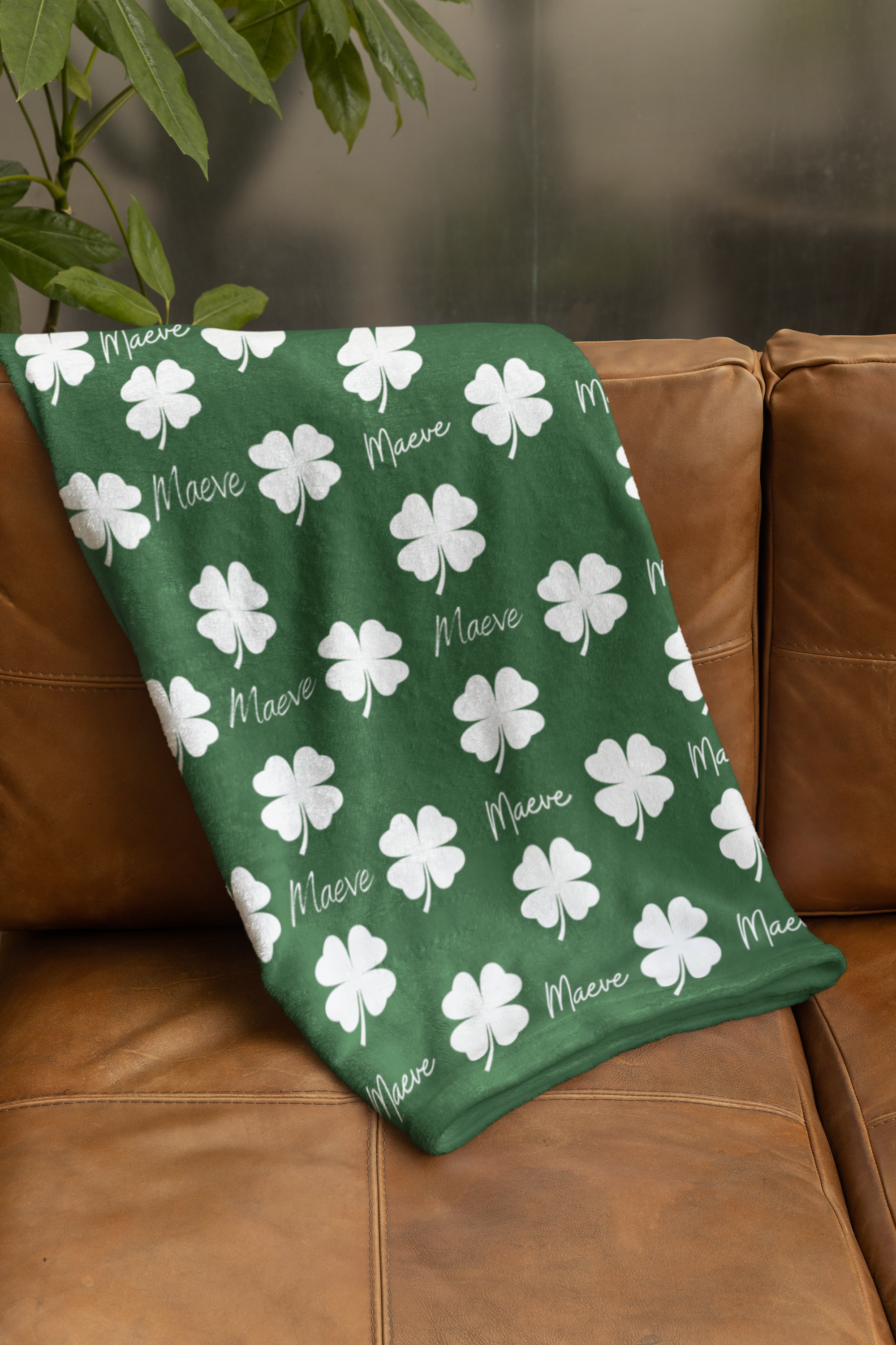 St. Patrick's Day Personalized Blanket