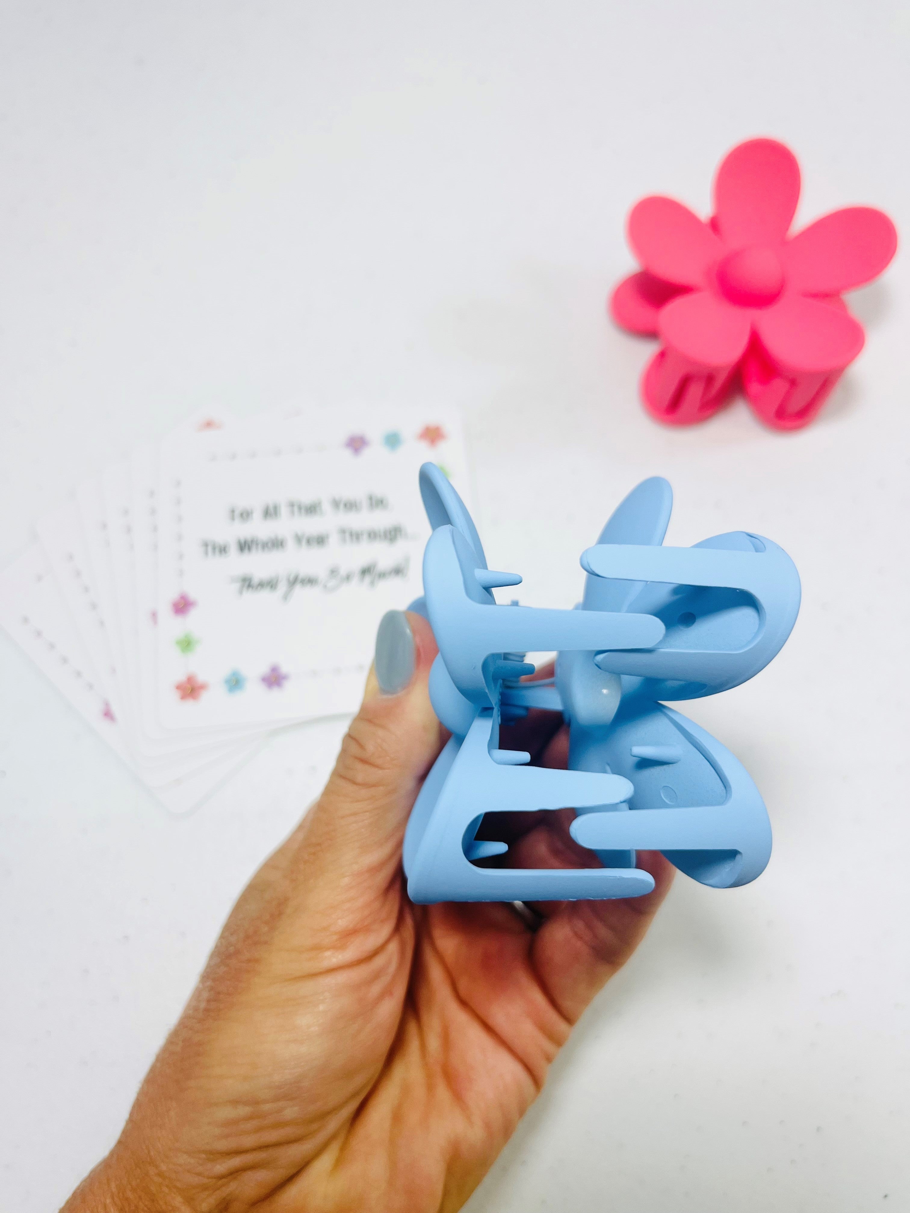 Flower Clip Appreciation Gift