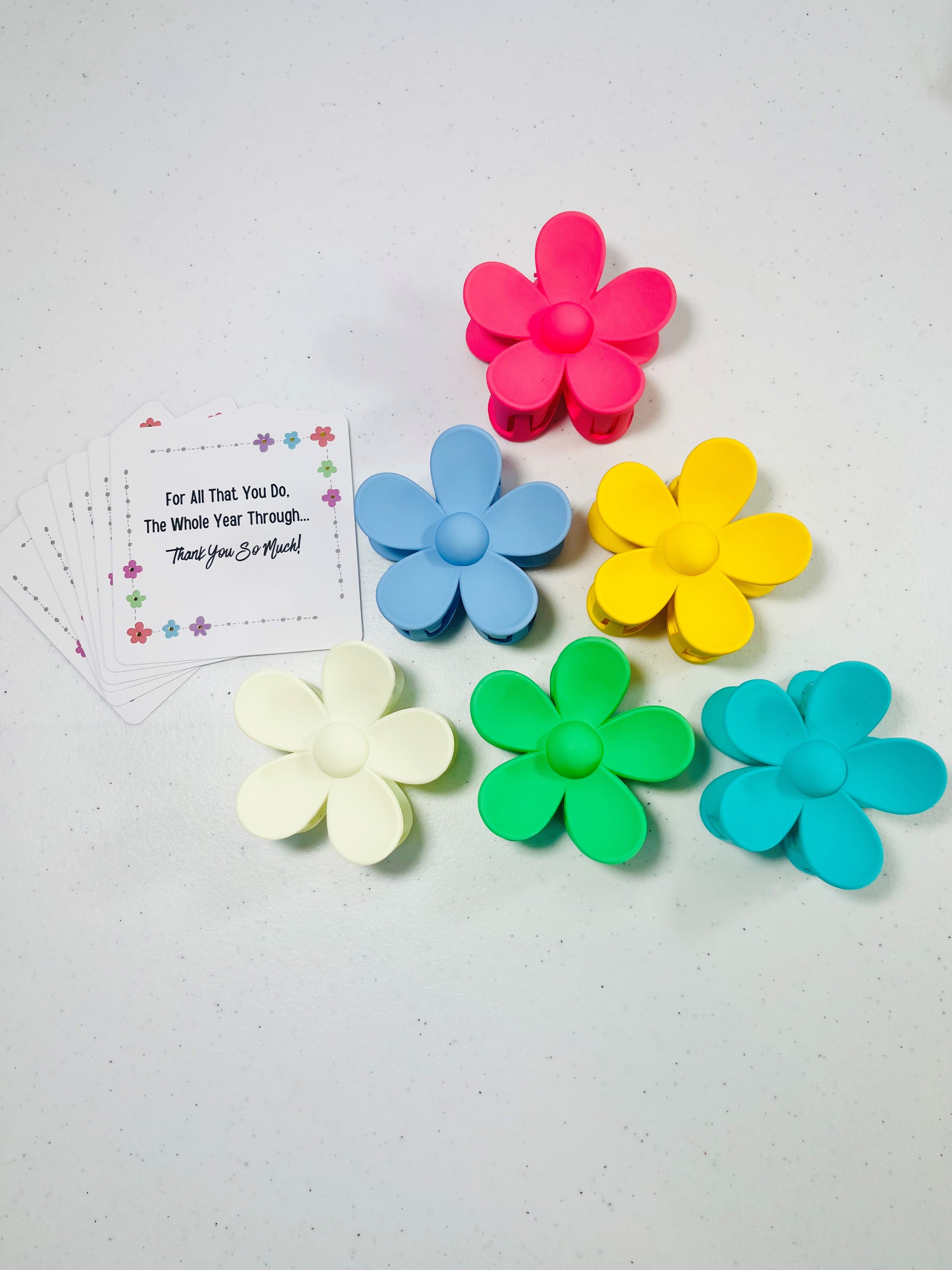 Flower Clip Appreciation Gift